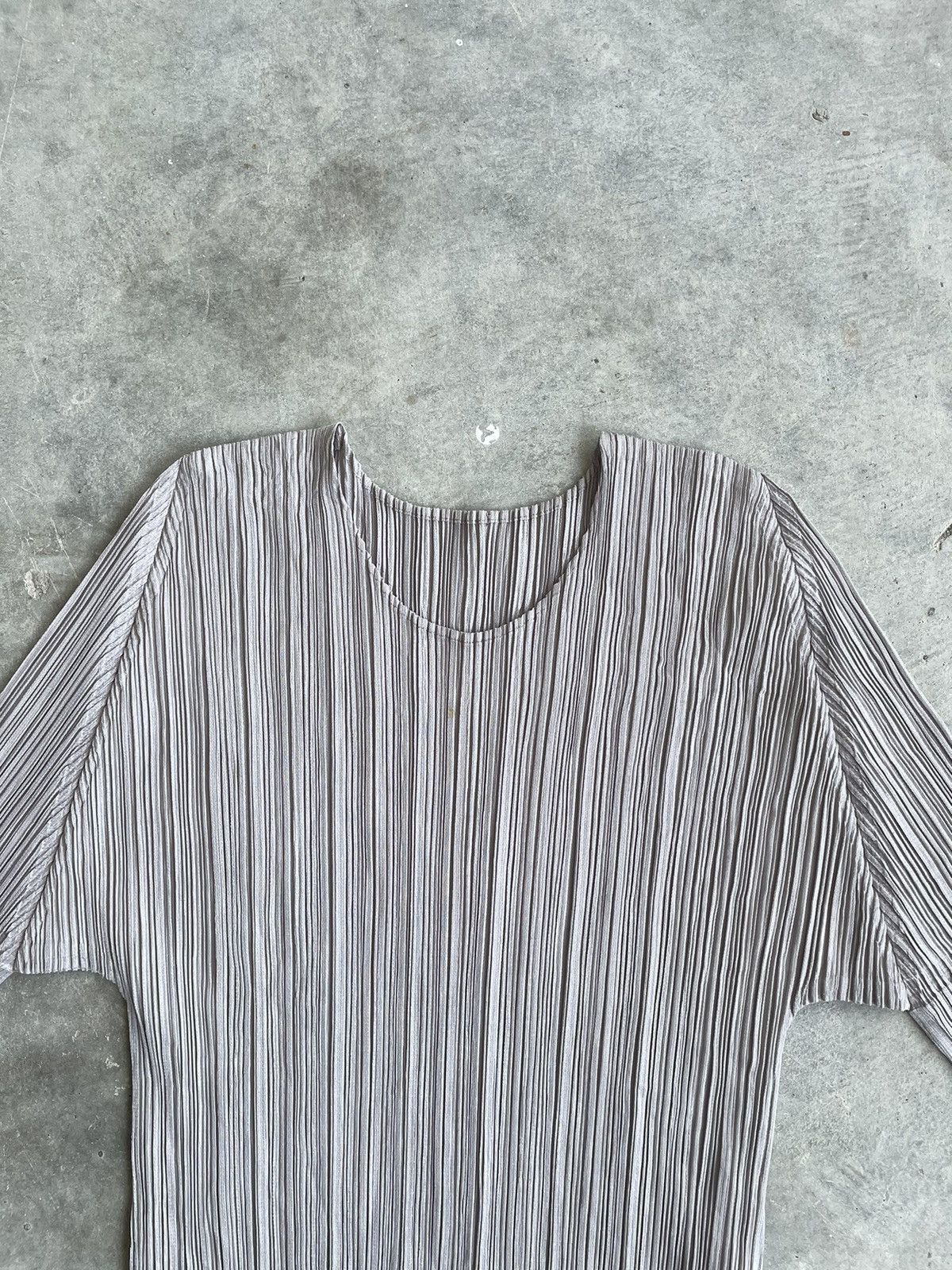 Issey Miyake PLEAT PLEASE GREY LONG SLEEVE SIZE 3 Size ONE SIZE - 3 Thumbnail