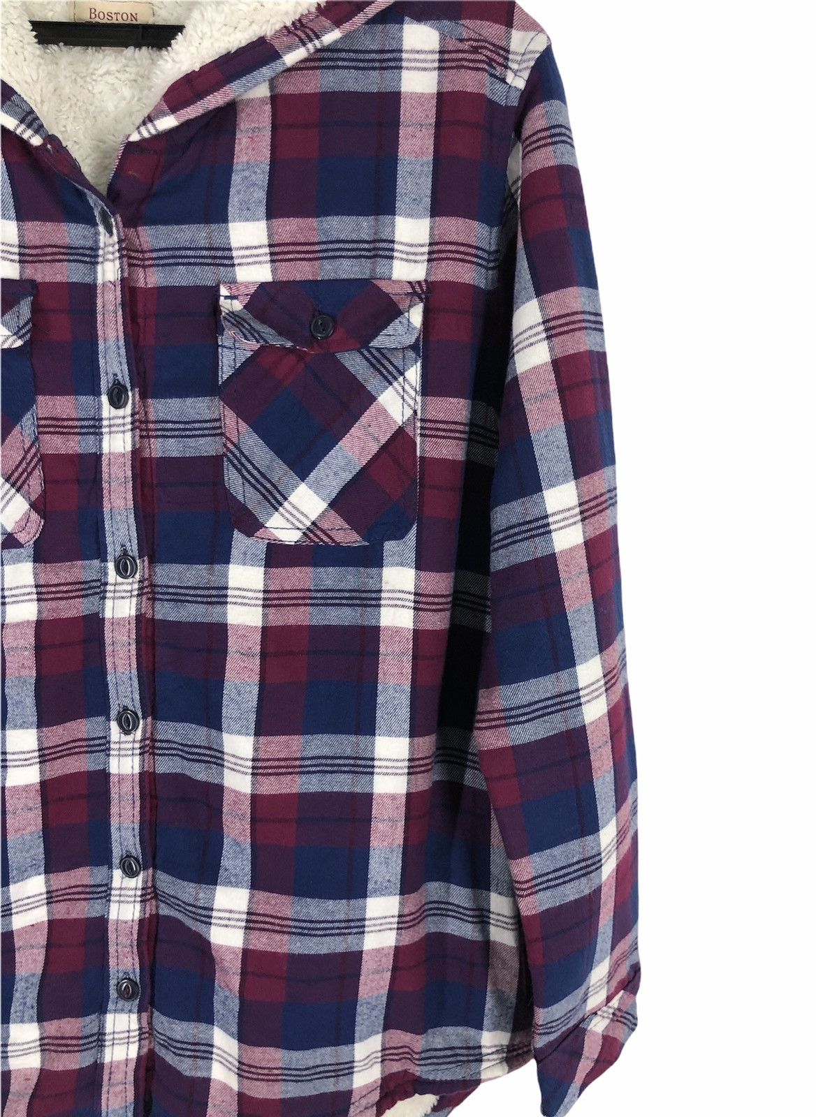Boston Traders × Vintage Boston Traders Men's Button Down Hoodie cw21 Size US L / EU 52-54 / 3 - 3 Thumbnail