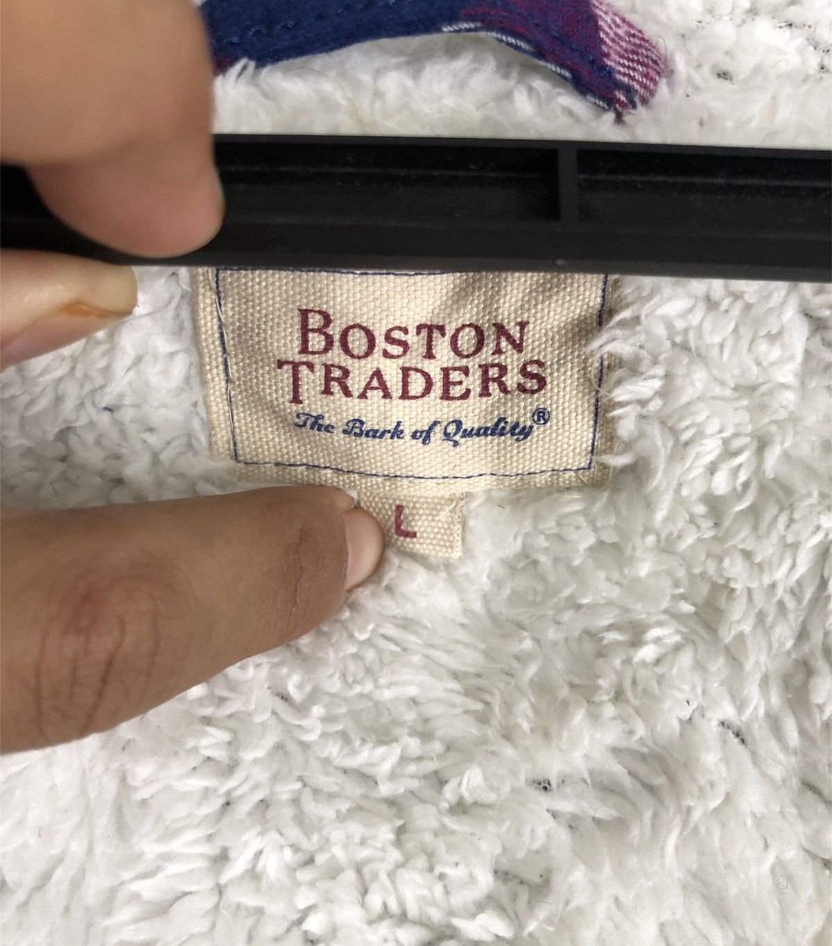 Boston Traders × Vintage Boston Traders Men's Button Down Hoodie cw21 Size US L / EU 52-54 / 3 - 9 Thumbnail
