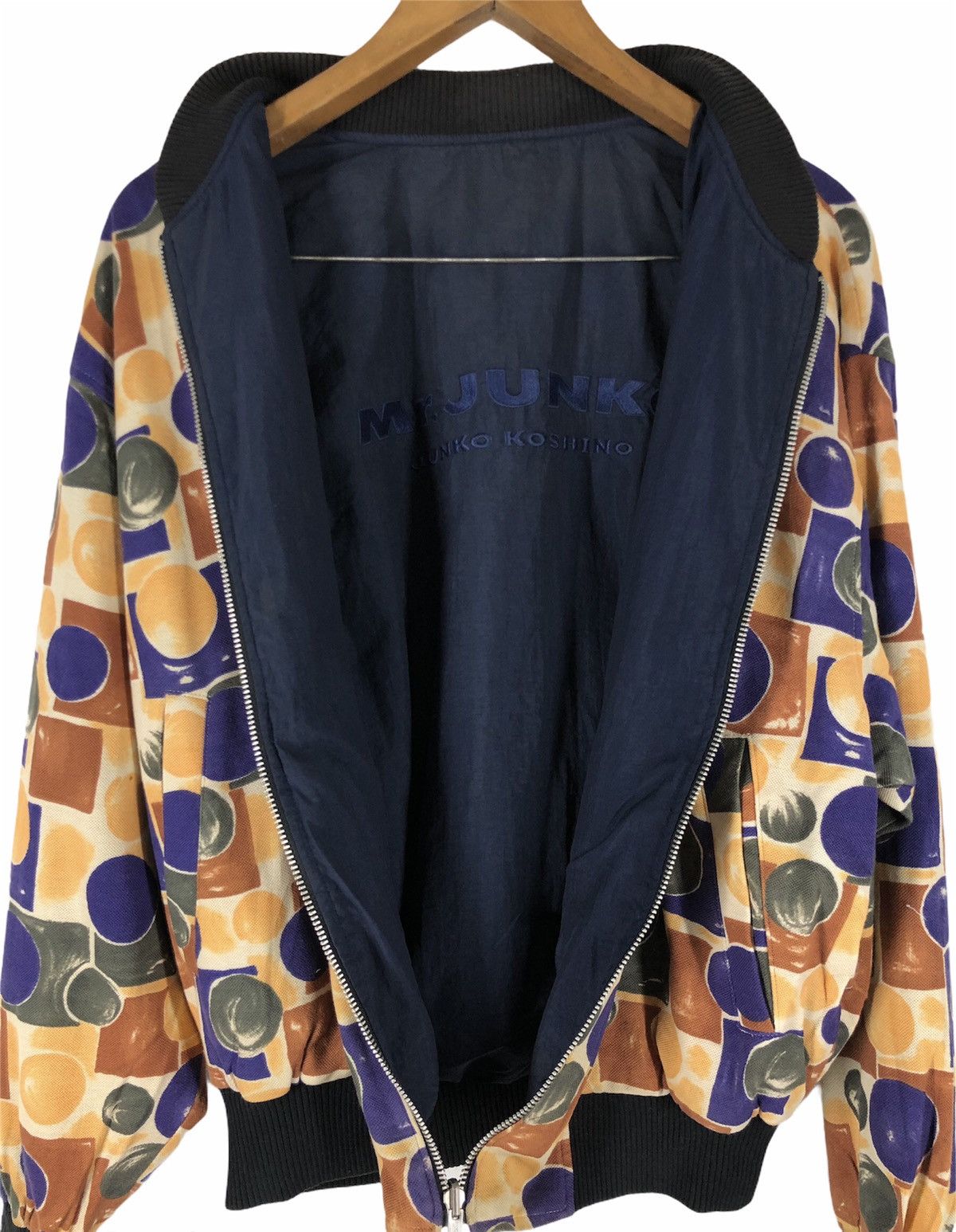 James Perse Mr.JUNKO by JUNKO KOSHINO BOMBER LAZY WEAR REVERSIBLE cw21 Size US M / EU 48-50 / 2 - 6 Thumbnail