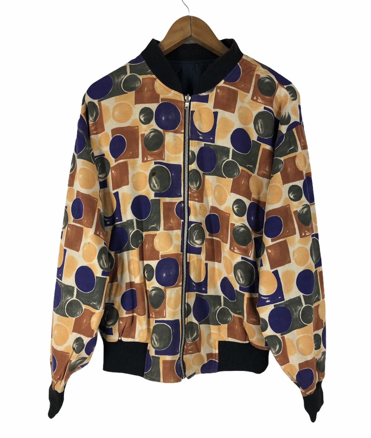 James Perse Mr.JUNKO by JUNKO KOSHINO BOMBER LAZY WEAR REVERSIBLE cw21 Size US M / EU 48-50 / 2 - 1 Thumbnail