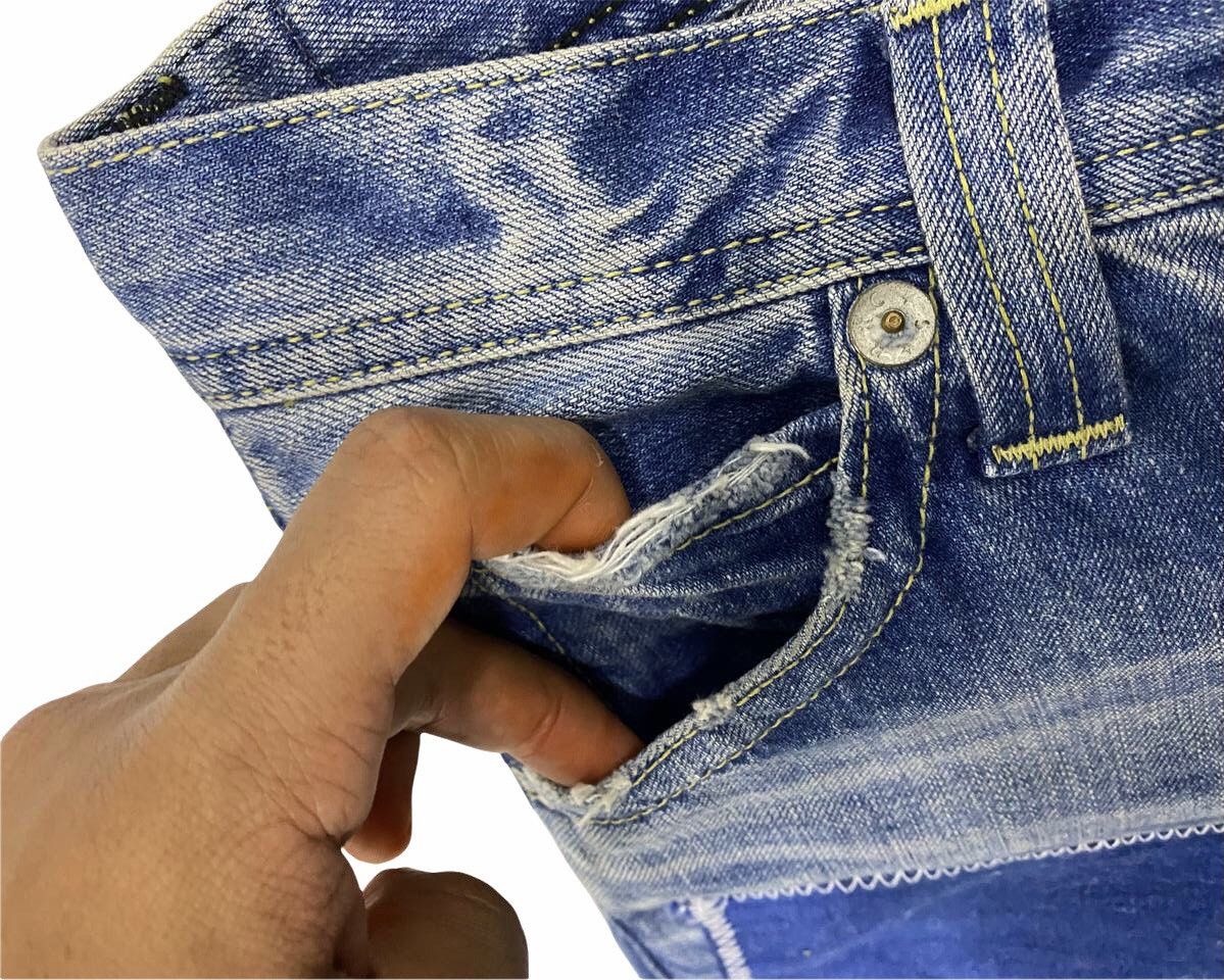 Japanese Brand RCWB Rock Musical White Jeans Streetwears cw21 Size US 26 / EU 42 - 8 Thumbnail