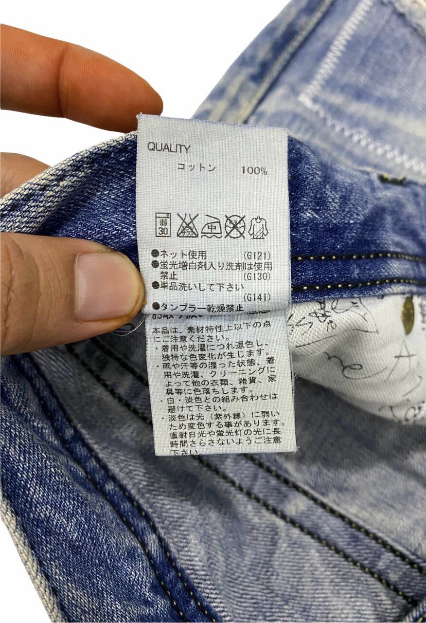 Japanese Brand RCWB Rock Musical White Jeans Streetwears cw21 Size US 26 / EU 42 - 15 Thumbnail