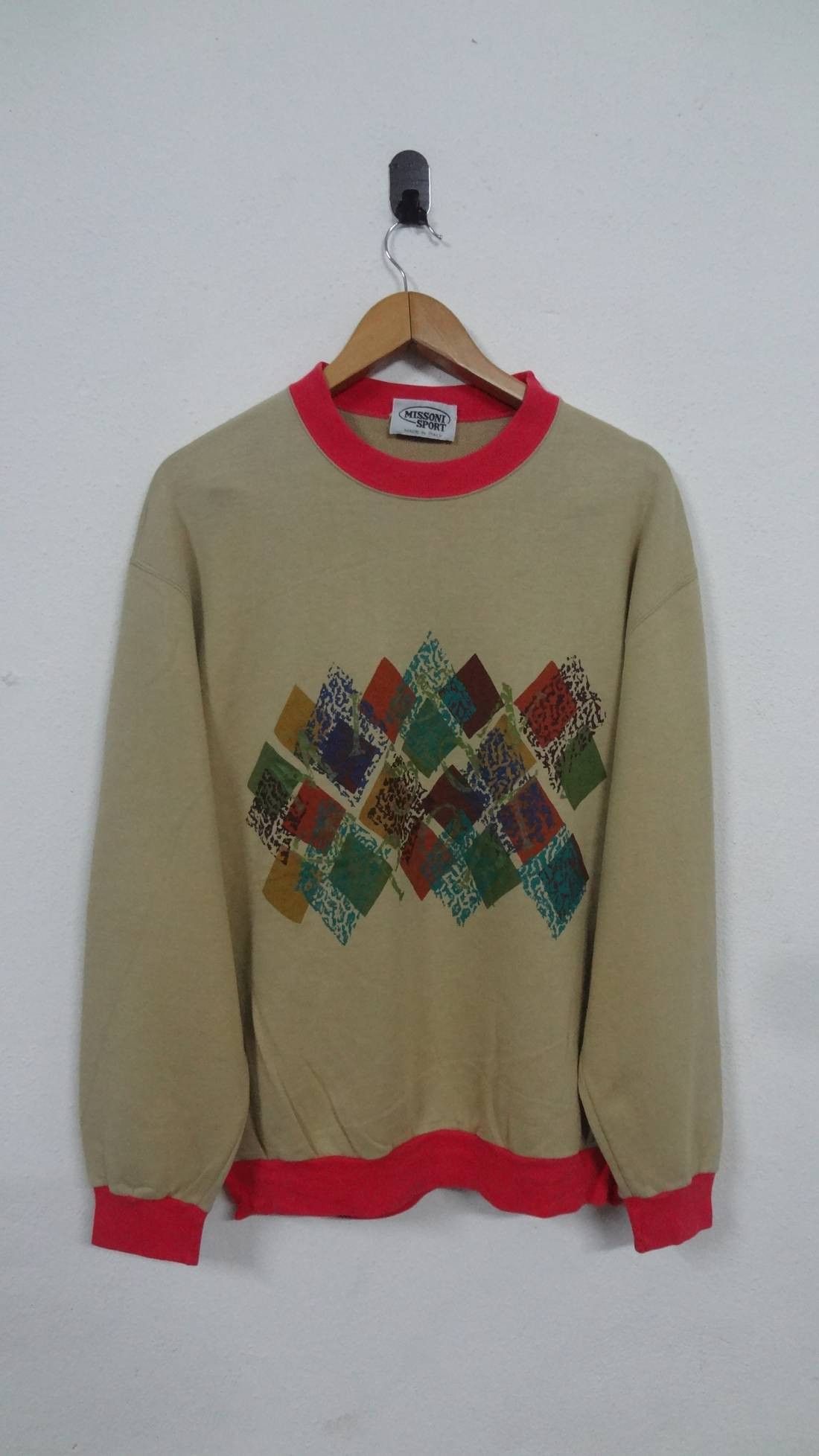 Missoni Missoni Sport Sweatshirts Made in Italy Size M Size US M / EU 48-50 / 2 - 1 Thumbnail