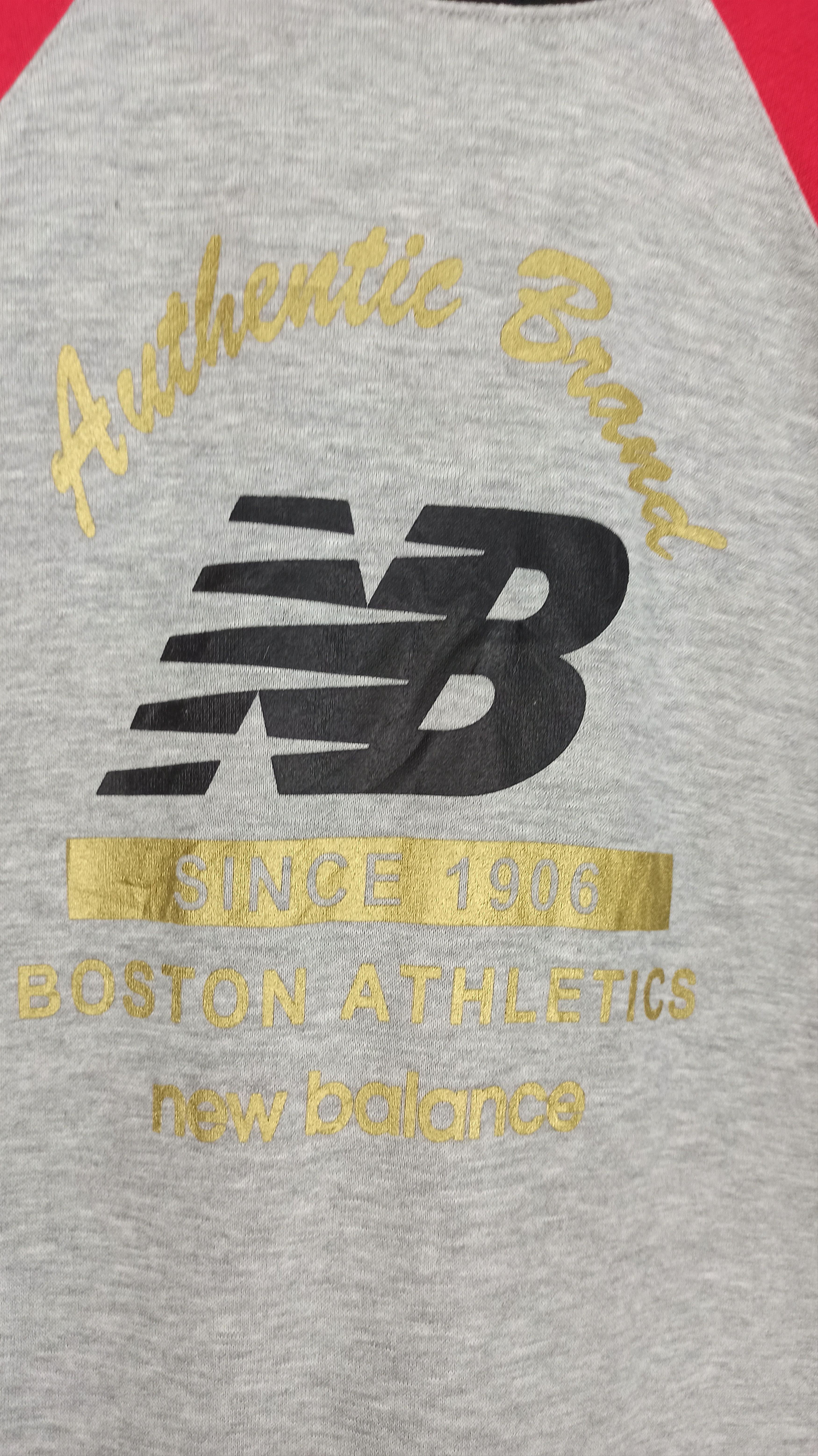 Japanese Brand Sweatshirt New Balance Side Tape Good Condition Used Size US XS / EU 42 / 0 - 2 Thumbnail