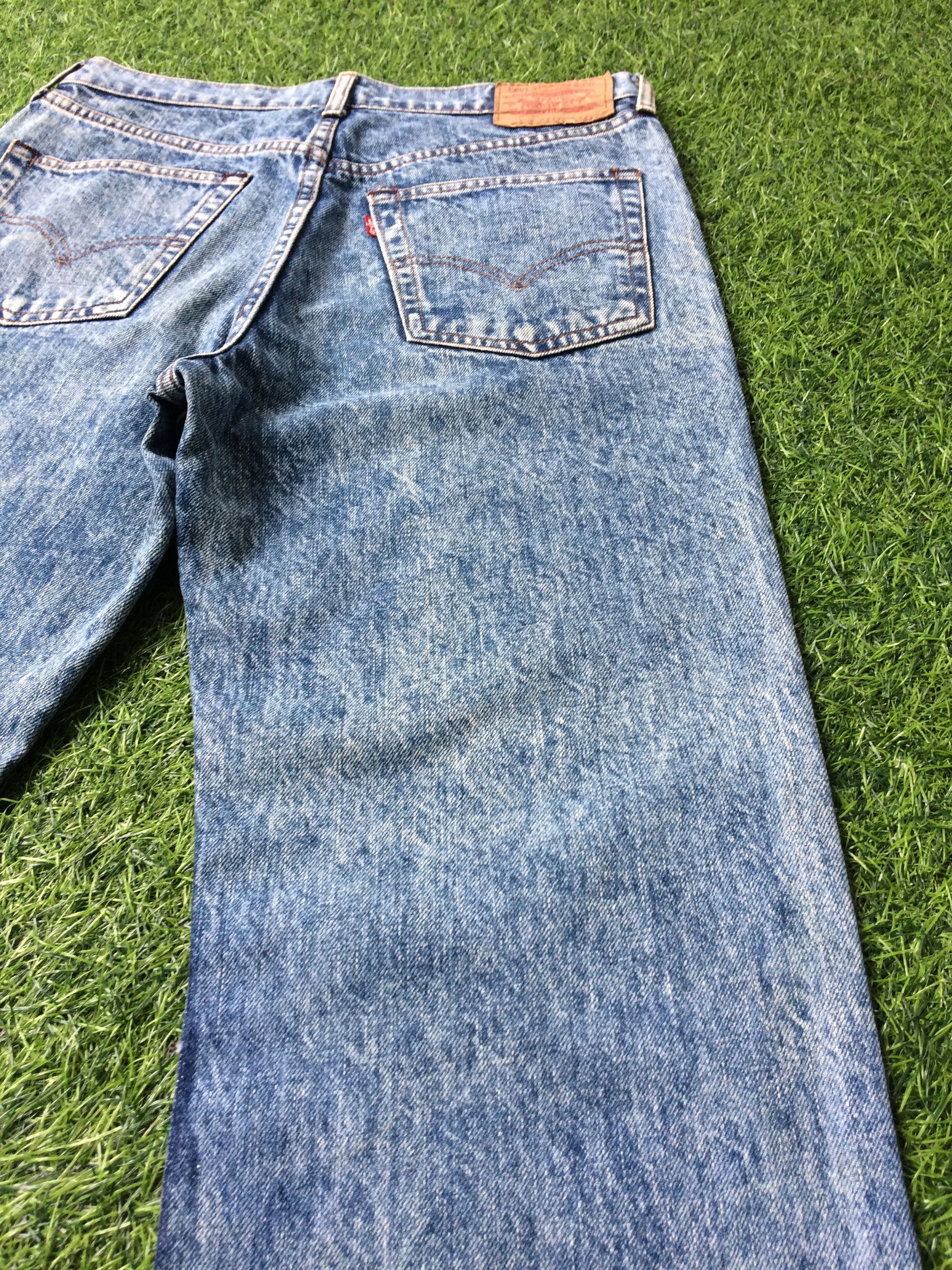 Vintage Distressed Levis 508 Acid Wash Jeans #B-495 Size US 30 / EU 46 - 5 Thumbnail