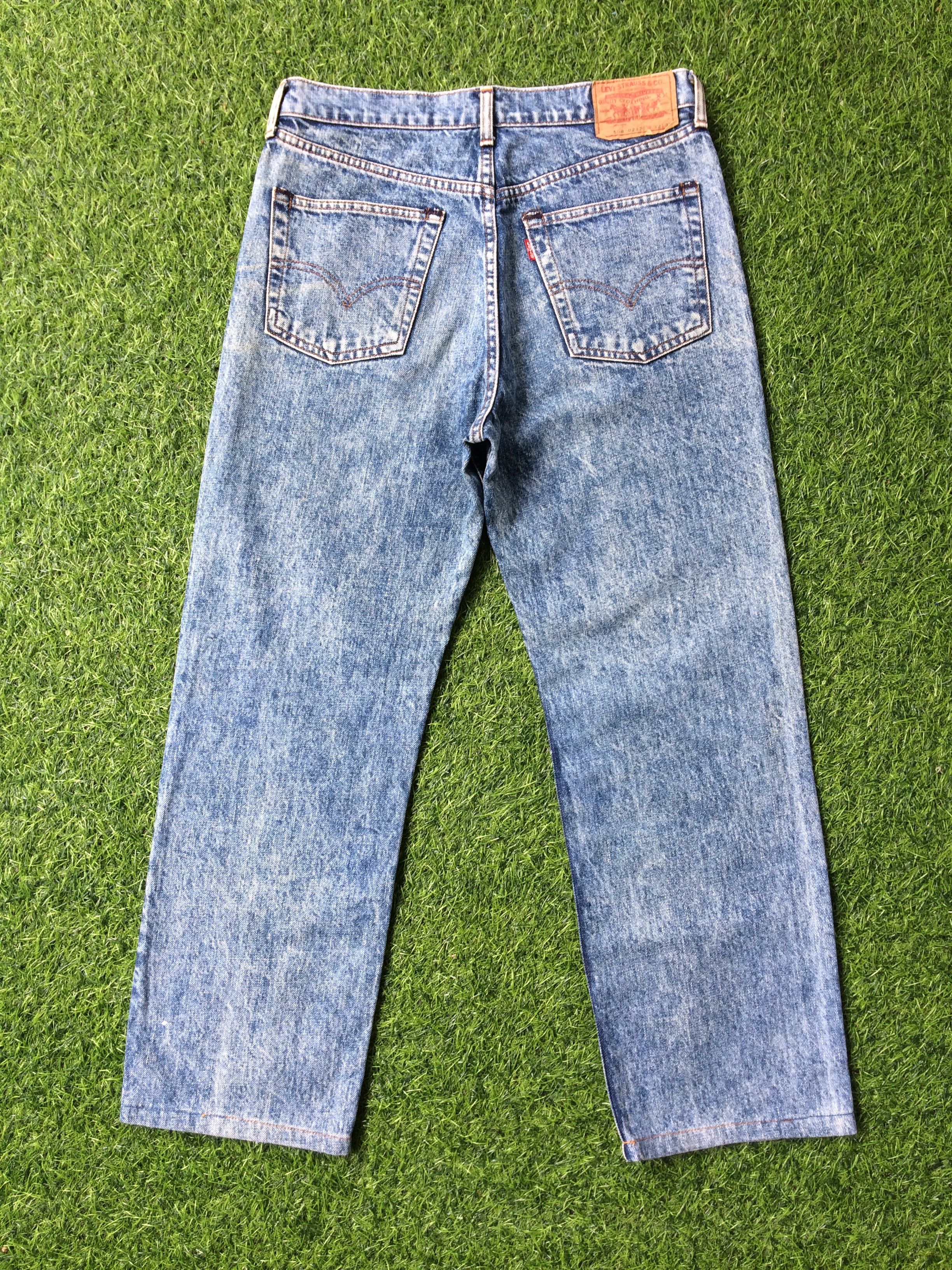 Vintage Distressed Levis 508 Acid Wash Jeans #B-495 Size US 30 / EU 46 - 2 Preview
