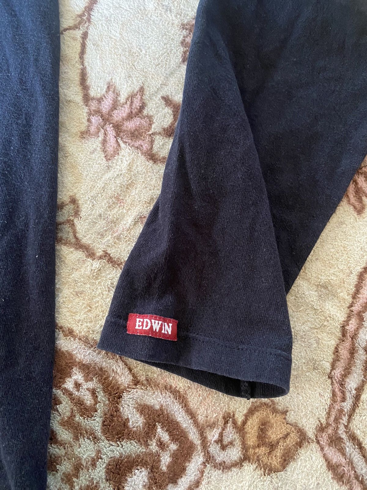 Edwin Vintage Edwin Big Logo Long Sleeve Shirt Size US S / EU 44-46 / 1 - 6 Thumbnail