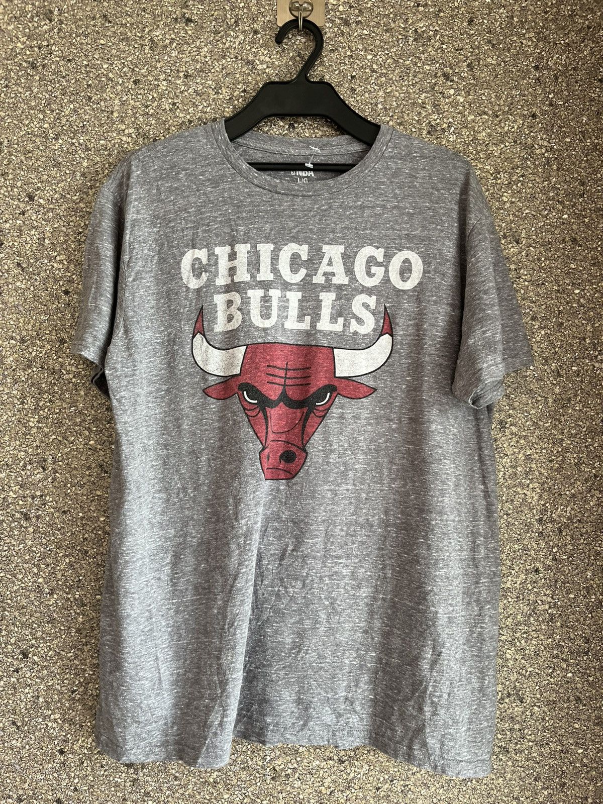 image of Vintage Chicago Bulls Ft82 in Grey, Men's (Size Large)