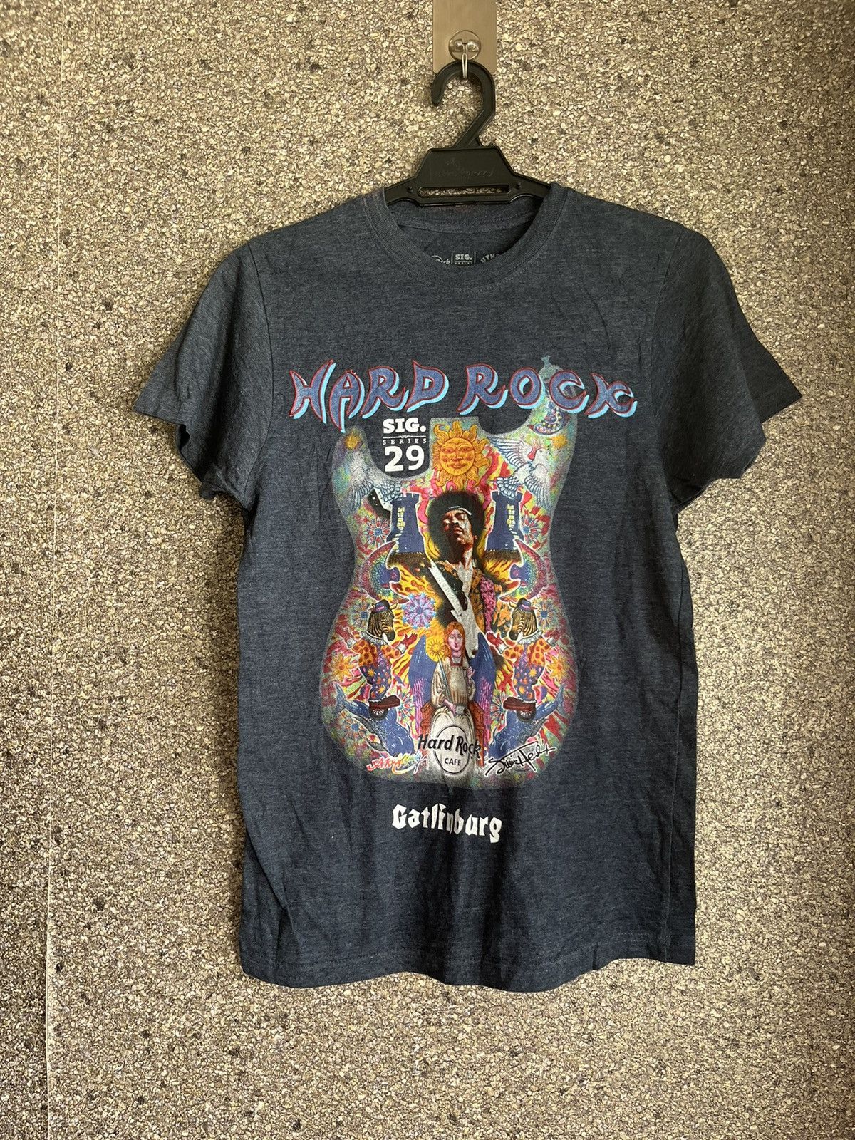 image of Vintage Jimmy Hendrix Ft35 in Grey, Men's (Size Small)