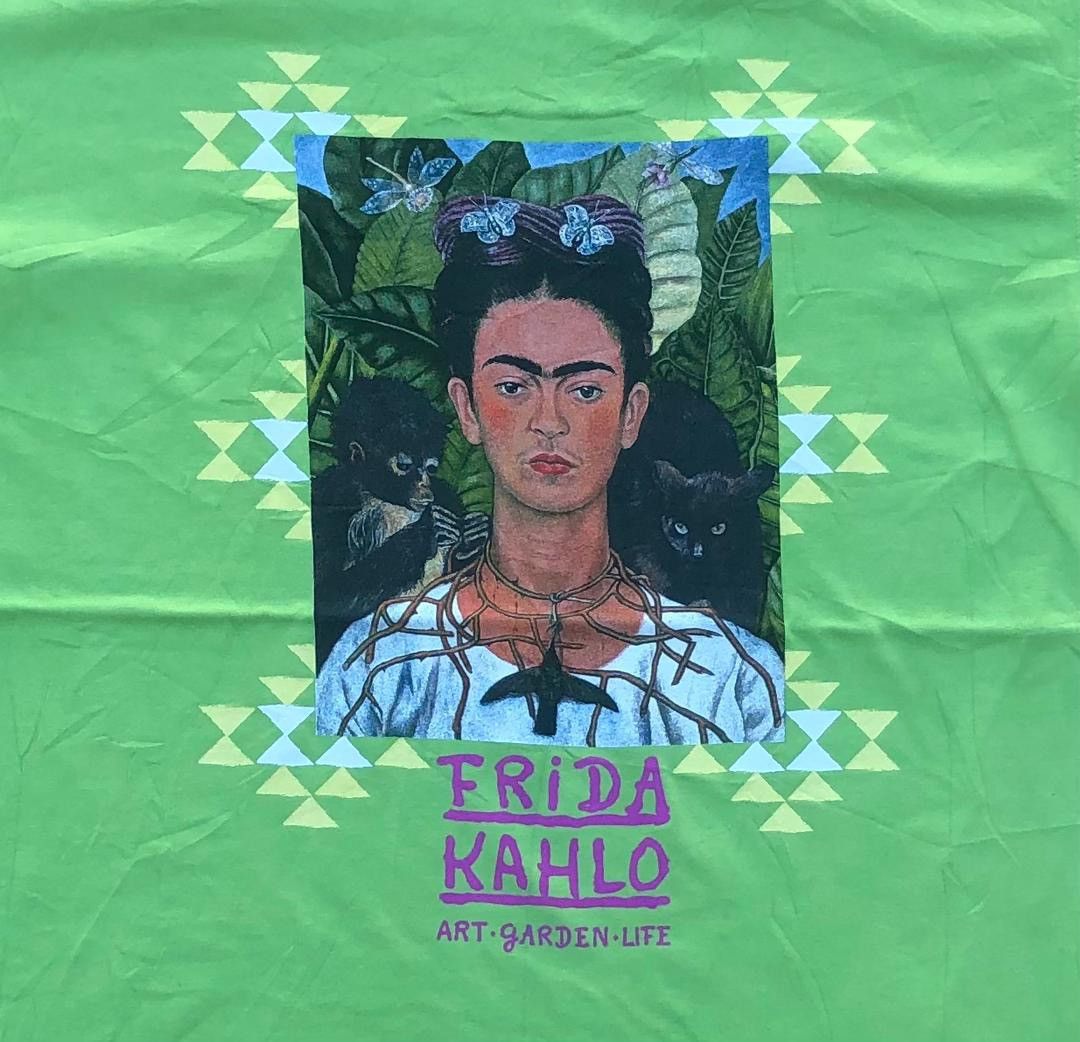 Vintage vintage tee Frida Kahlo A24 Size US M / EU 48-50 / 2 - 2 Thumbnail