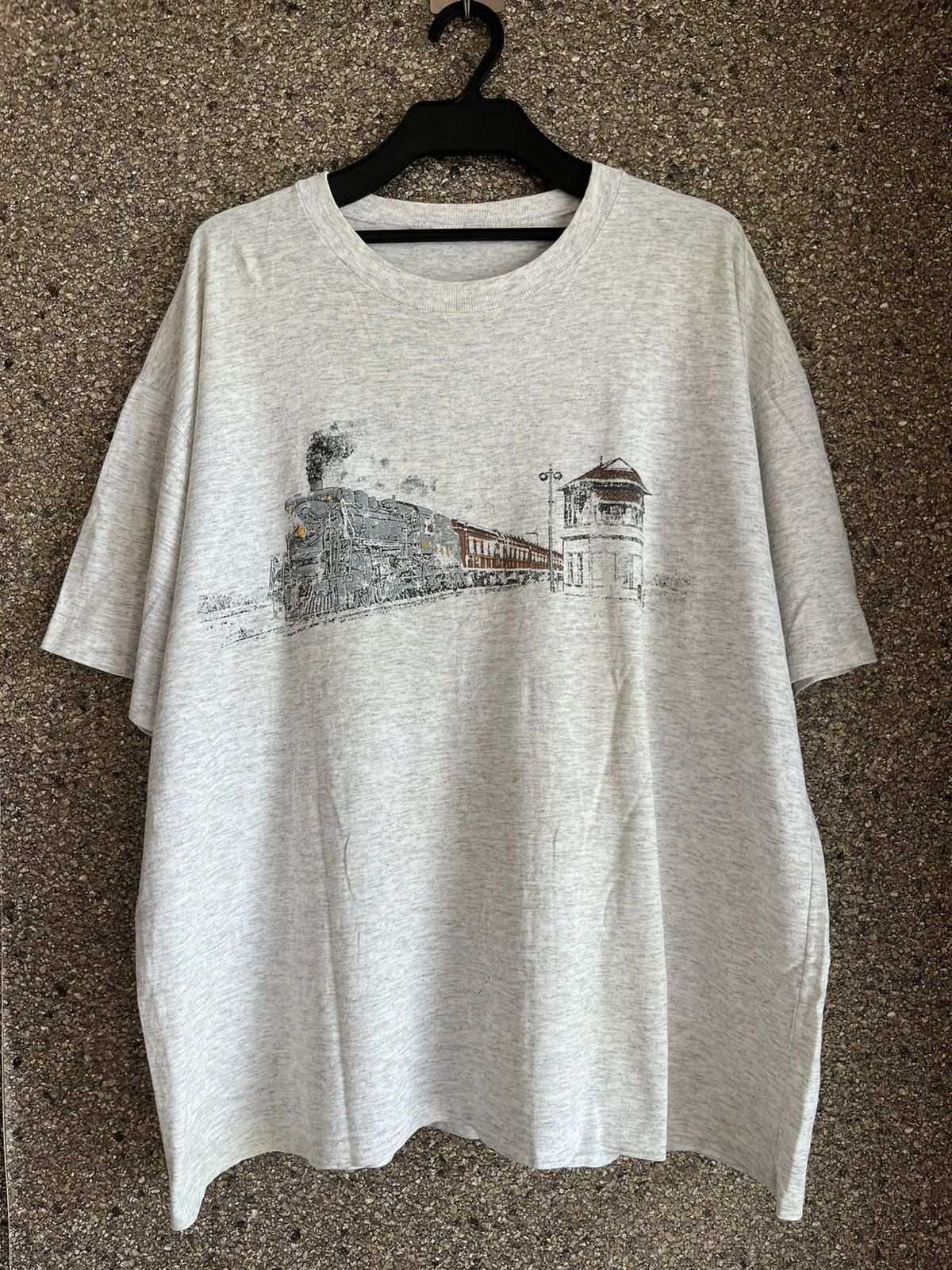 image of Vintage Tshirt Ft82 in Grey, Men's (Size XL)