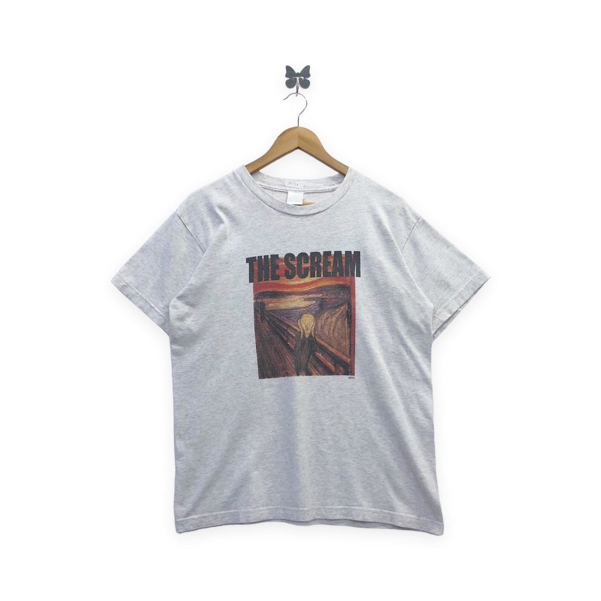 ‘Rare!! THE SCREAM Edvard Munch Art Tee