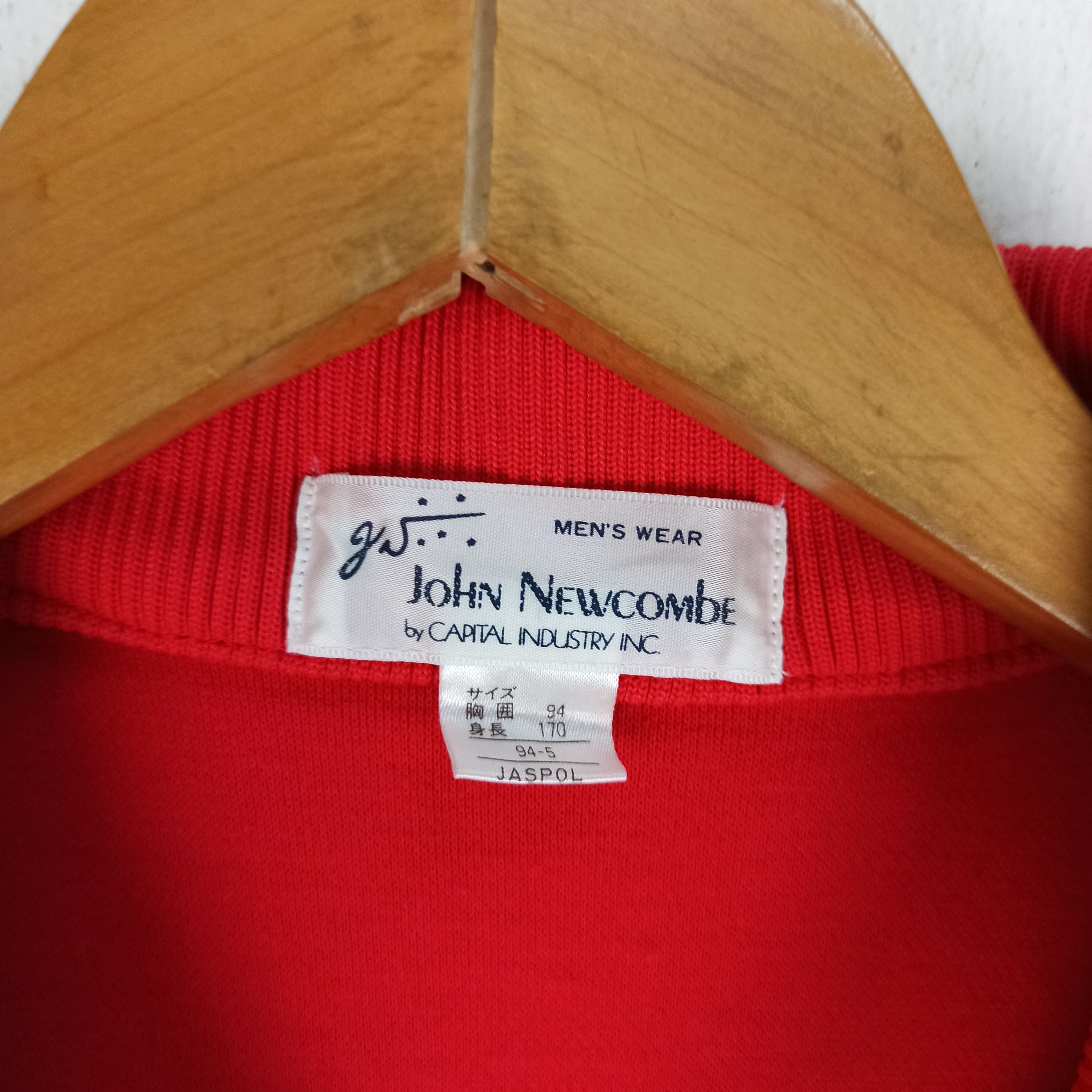 Japanese Brand Vintage John Newcombe Track Top Made in Japan Size US M / EU 48-50 / 2 - 7 Thumbnail