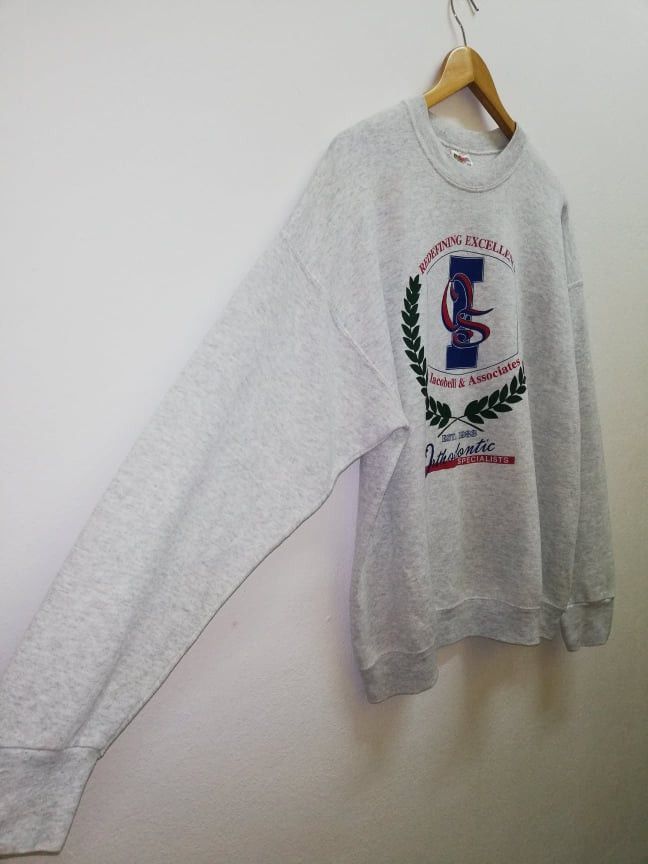 Vintage Vintage redefining excellence crewneck sweatshirt (c30) Size US XL / EU 56 / 4 - 2 Thumbnail