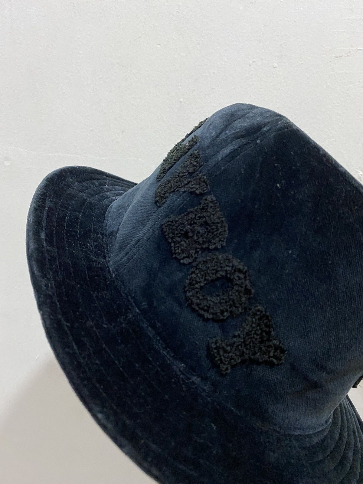 Playboy VTG Playboy All Black Bunny Spell Out Bucket Hat Size ONE SIZE - 4 Thumbnail