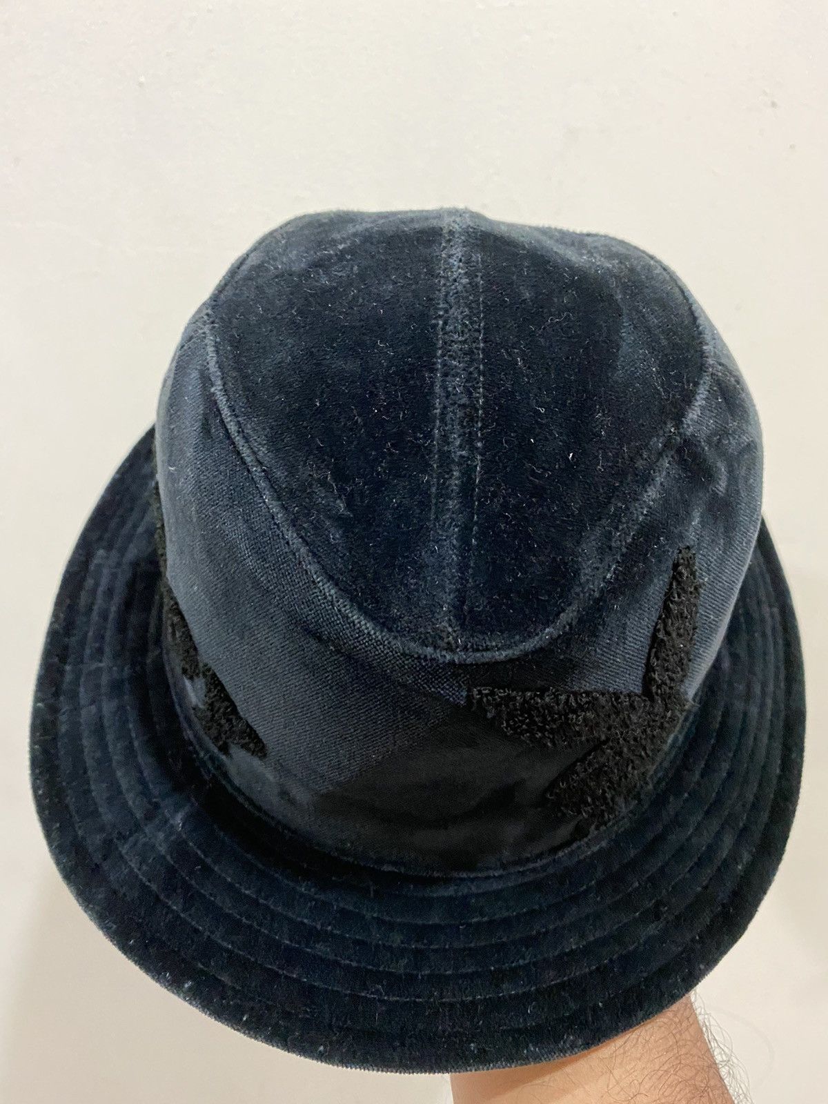 Playboy VTG Playboy All Black Bunny Spell Out Bucket Hat Size ONE SIZE - 5 Thumbnail