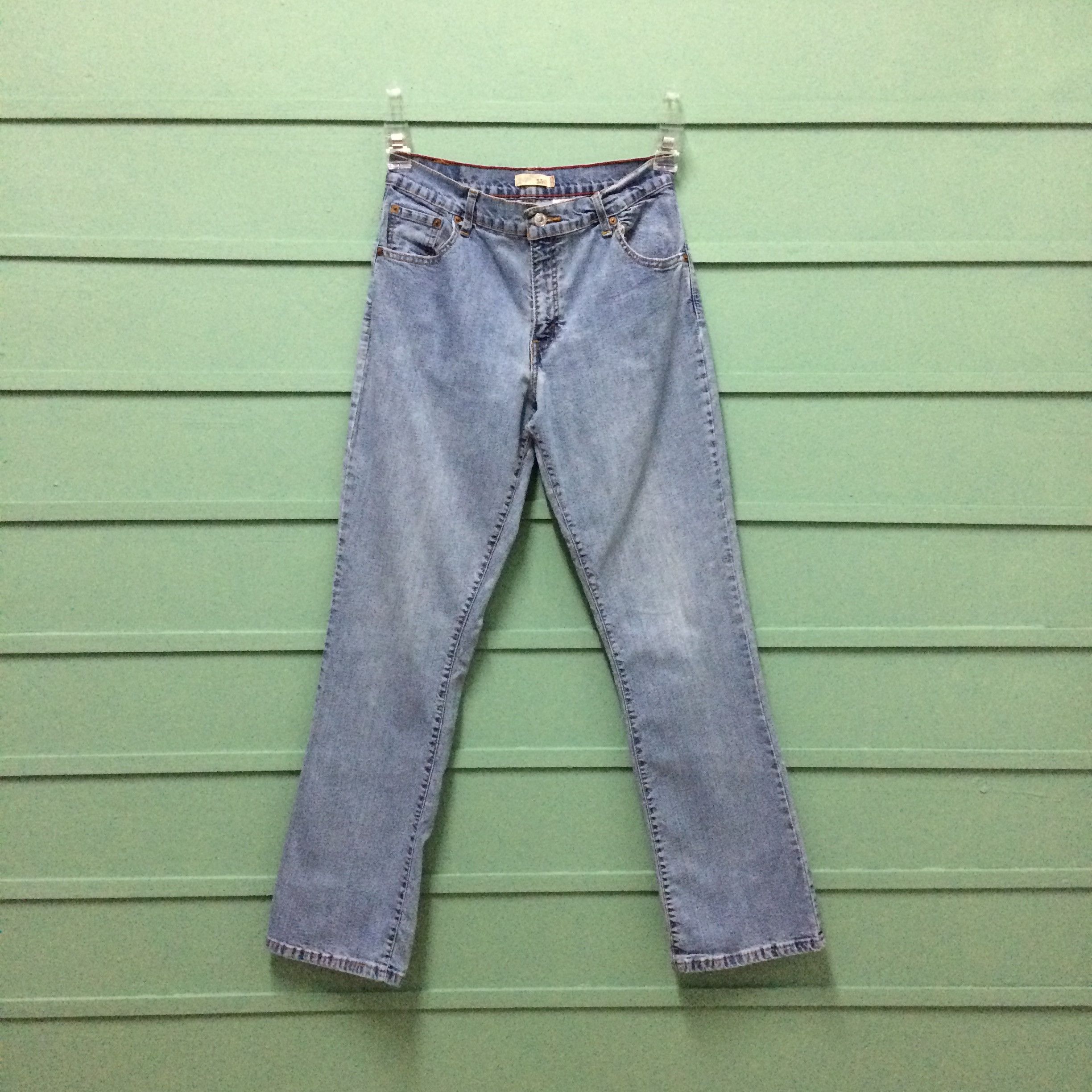 Vintage Distressed Levis 550 Relaxed Bootcut Jeans #B-155