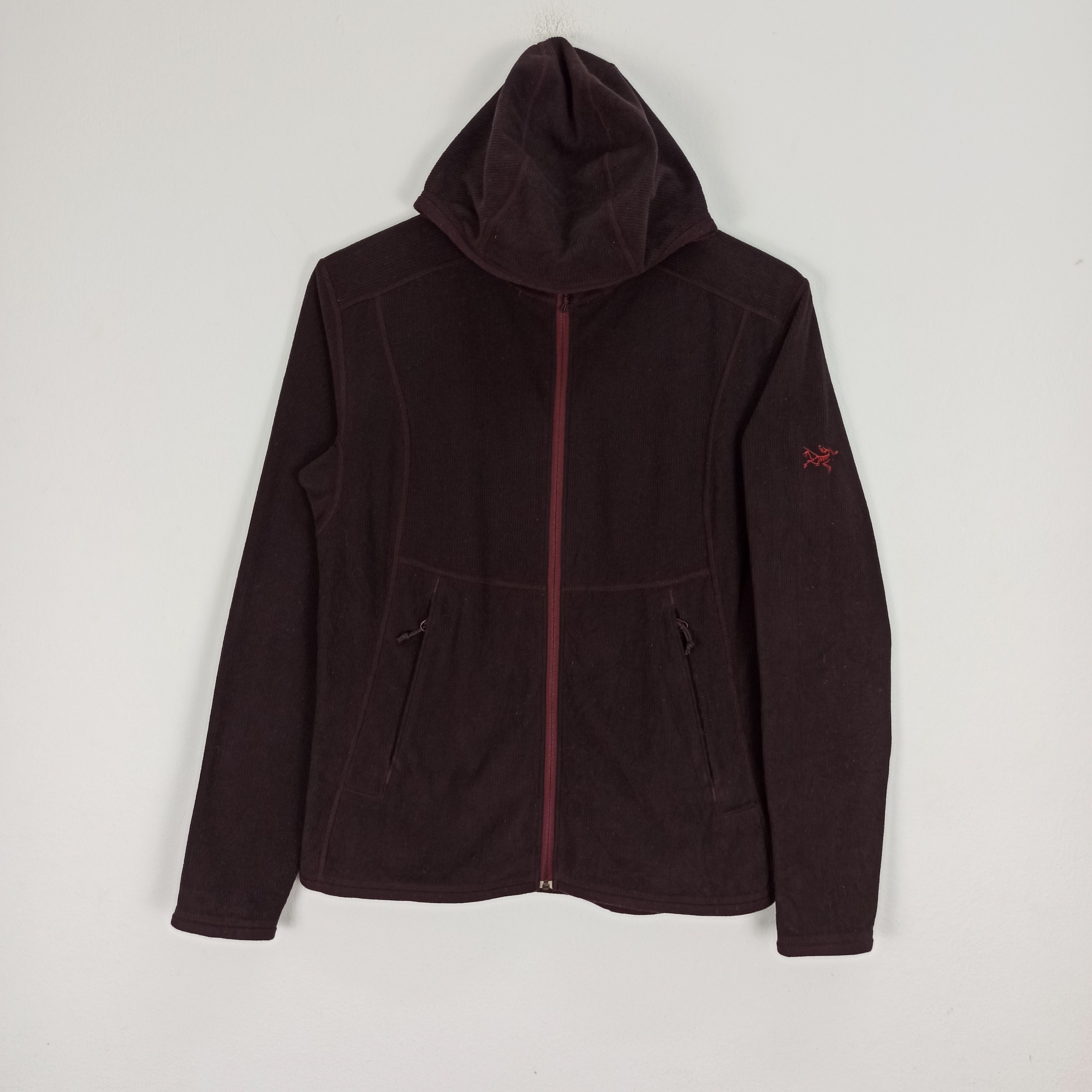 Arc'teryx Arc'teryx Kyanite Fleece Hoodie Burgundy Polartec Techwear Size M / US 6-8 / IT 42-44 - 1 Thumbnail