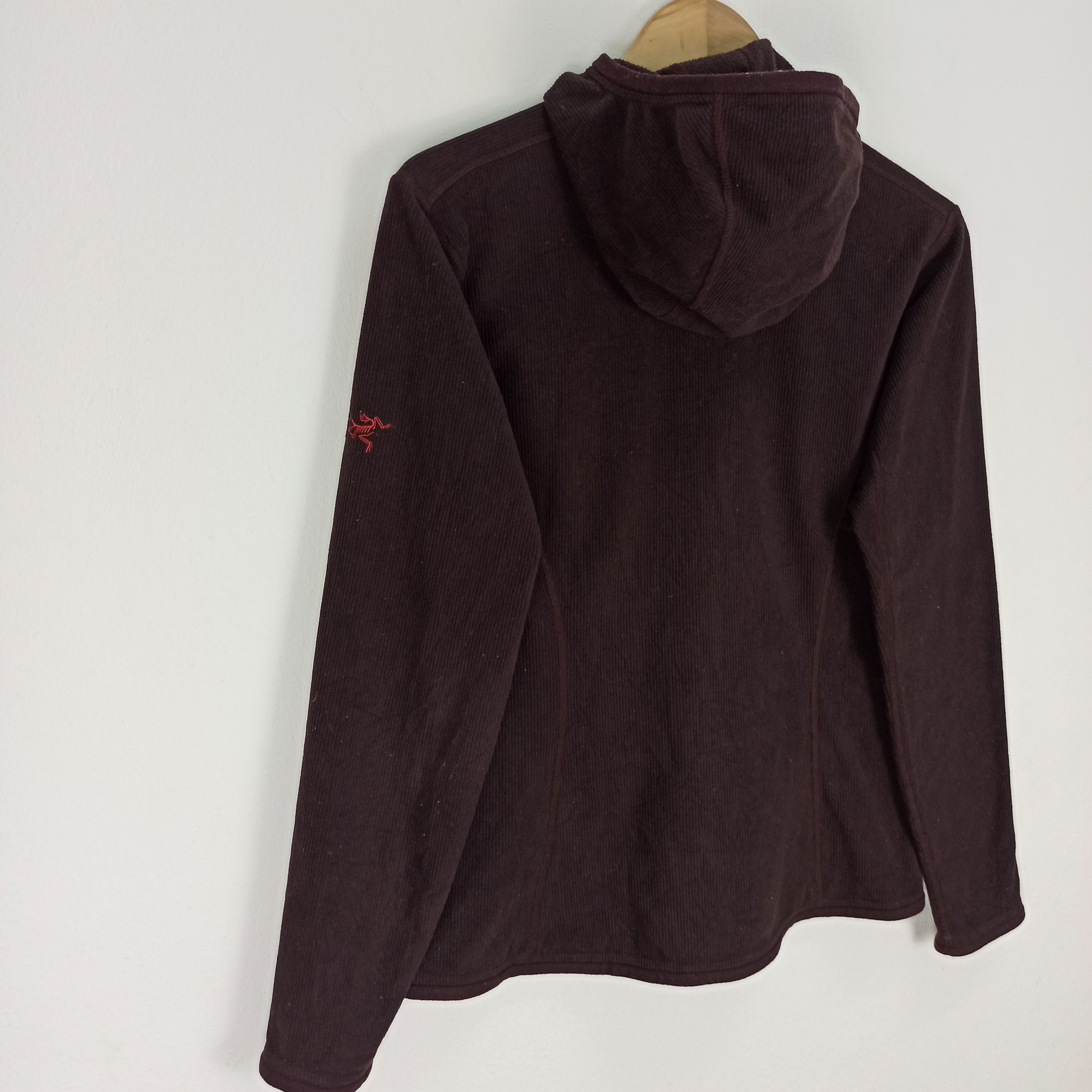 Arc'teryx Arc'teryx Kyanite Fleece Hoodie Burgundy Polartec Techwear Size M / US 6-8 / IT 42-44 - 8 Thumbnail