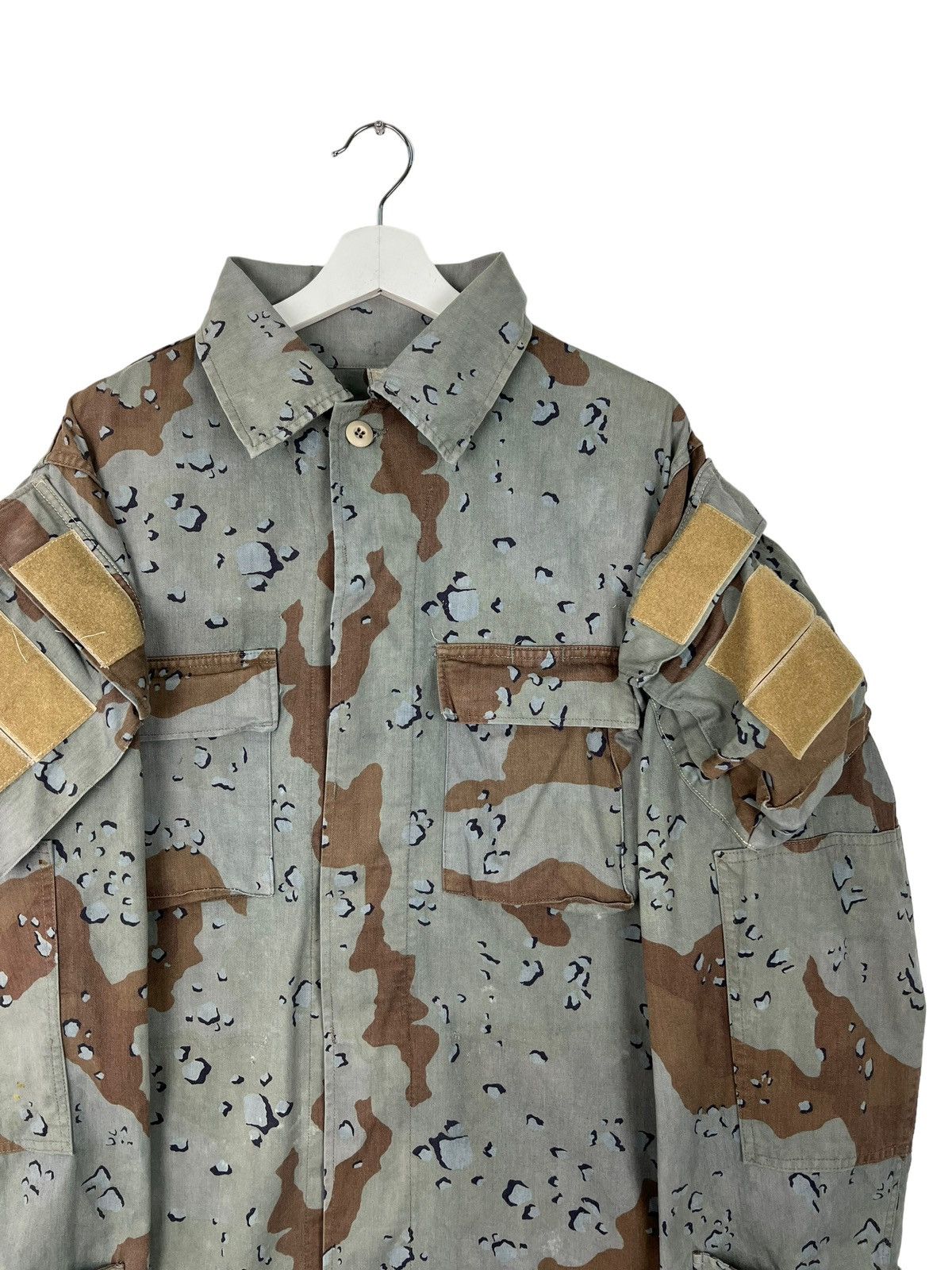 Vintage 🔥 VINTAGE US ARMY CAMO JACKET Size US M / EU 48-50 / 2 - 3 Thumbnail