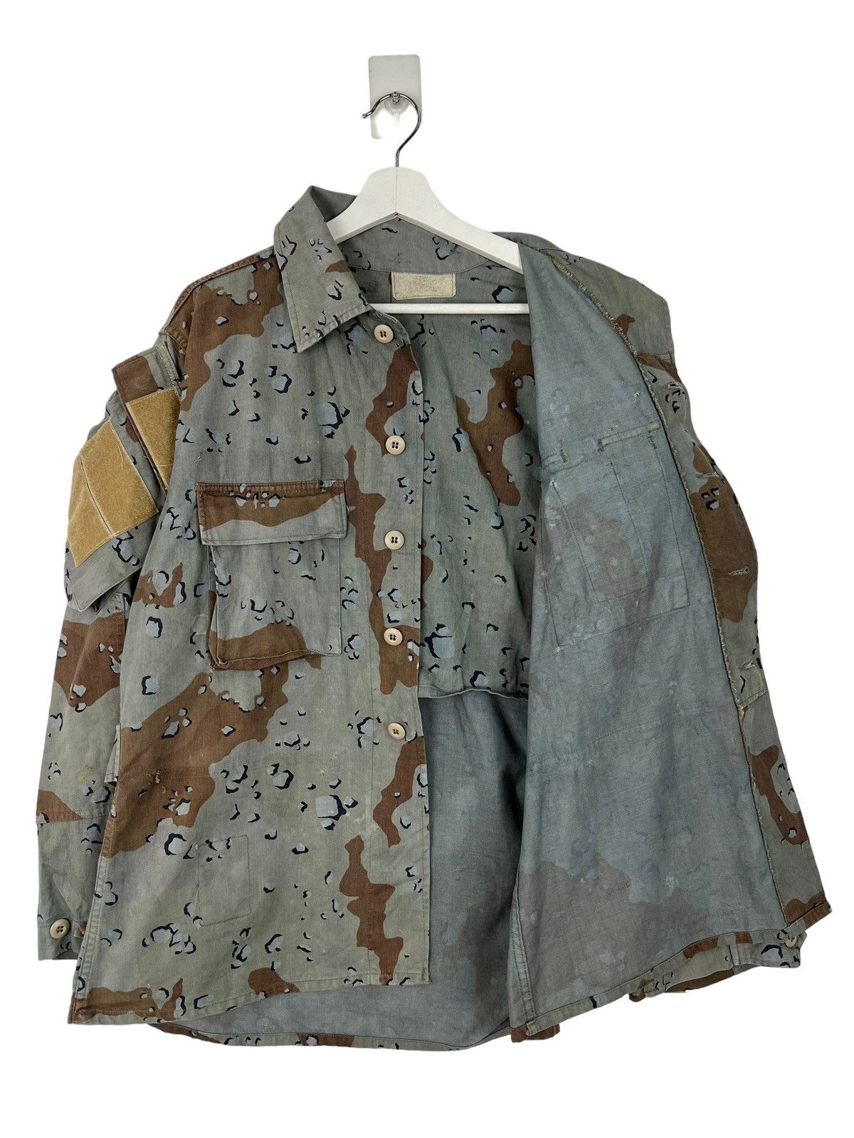 Vintage 🔥 VINTAGE US ARMY CAMO JACKET Size US M / EU 48-50 / 2 - 4 Thumbnail