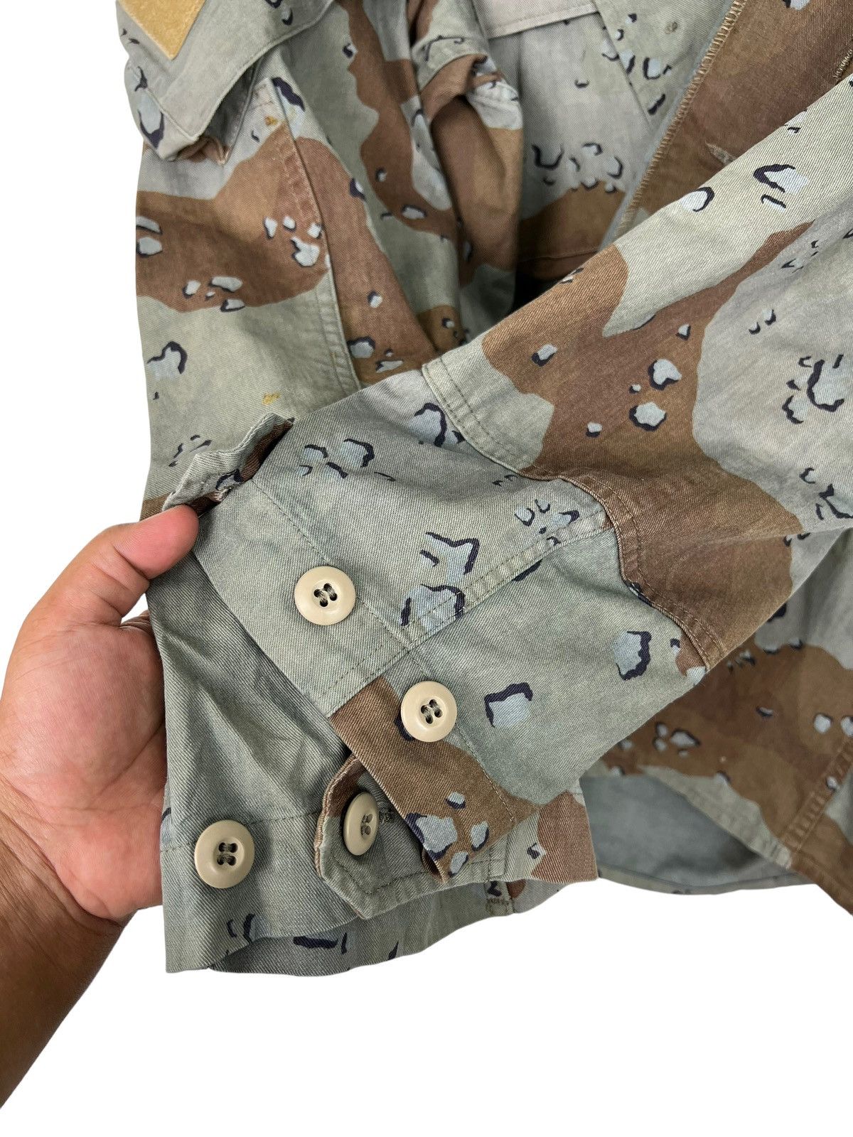 Vintage 🔥 VINTAGE US ARMY CAMO JACKET Size US M / EU 48-50 / 2 - 8 Thumbnail