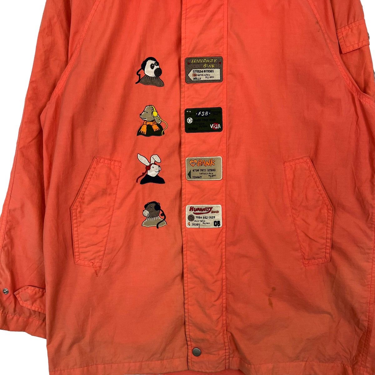 Jean Charles De Castelbajac 🔥 CASTLEBAJAC SPORT PATCHES JACKET Size US M / EU 48-50 / 2 - 4 Thumbnail