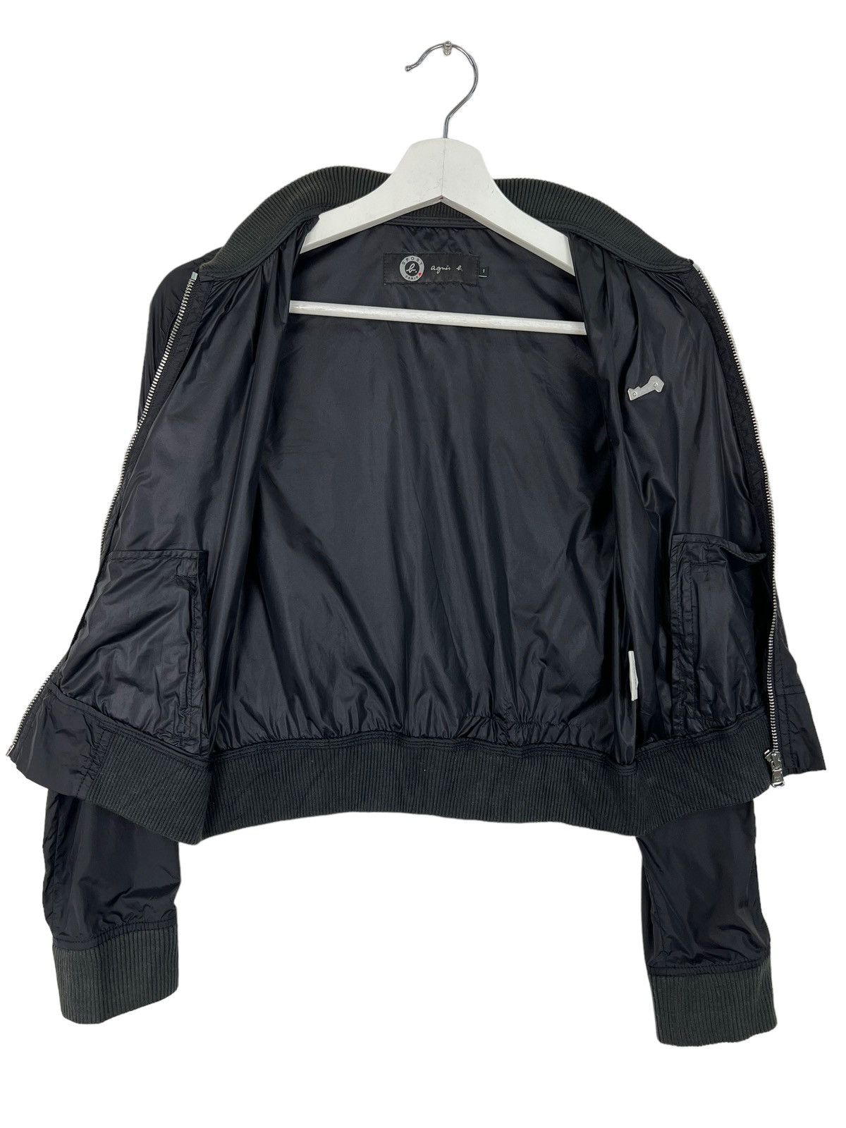 agnes b. 🔥 AGNES B LIGHT BOMBER STYLE JACKET Size US S / EU 44-46 / 1 - 5 Thumbnail