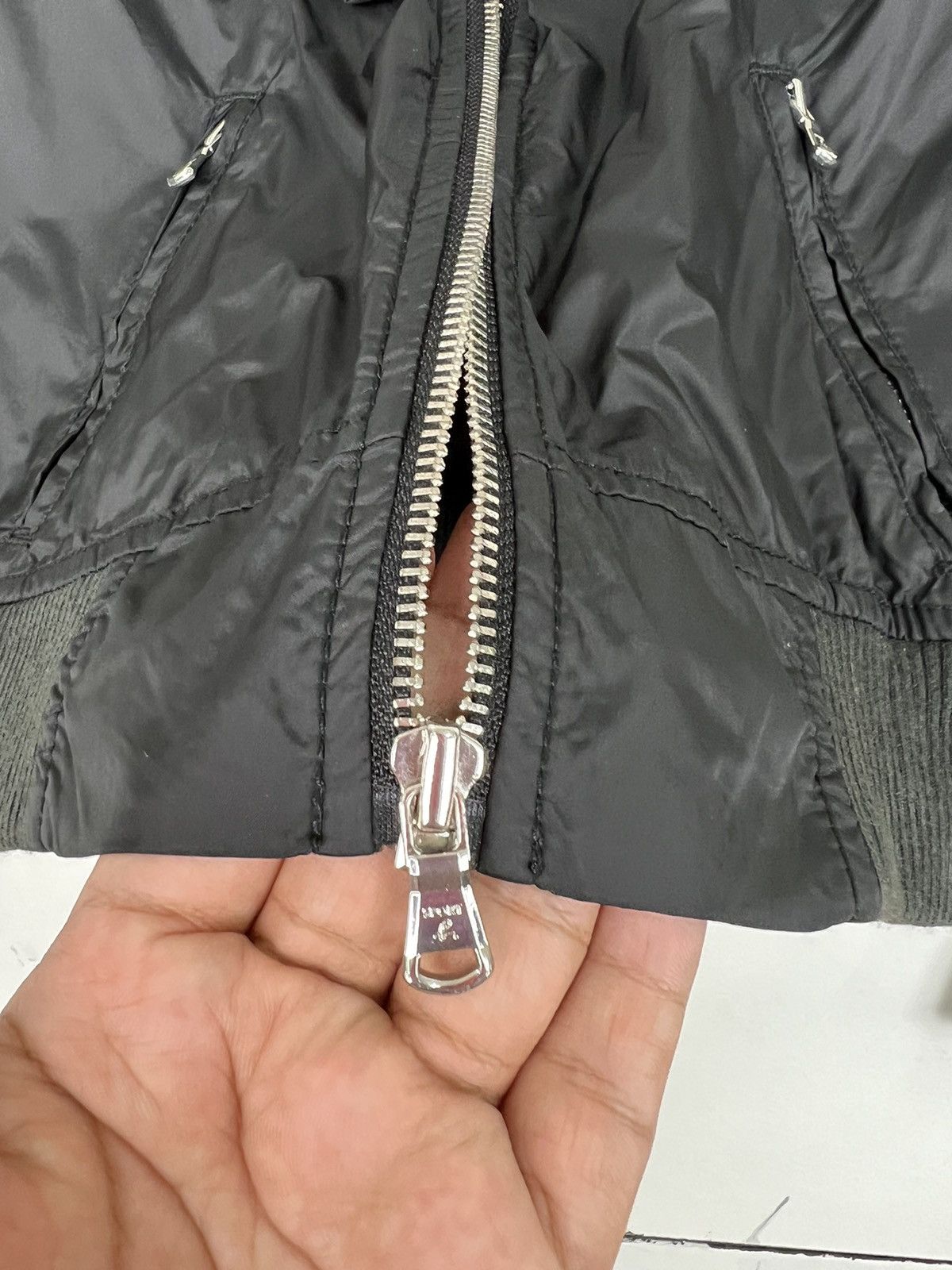 agnes b. 🔥 AGNES B LIGHT BOMBER STYLE JACKET Size US S / EU 44-46 / 1 - 7 Thumbnail