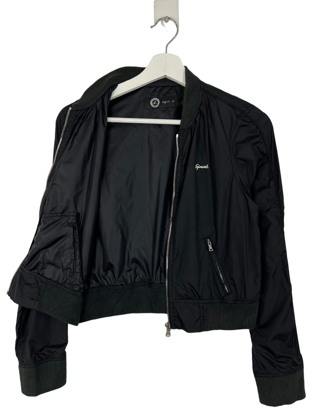 agnes b. 🔥 AGNES B LIGHT BOMBER STYLE JACKET Size US S / EU 44-46 / 1 - 4 Thumbnail