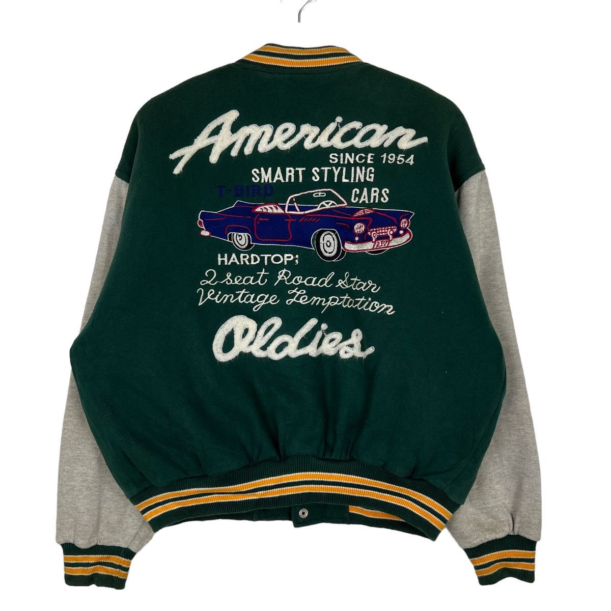 Japanese Brand VINTAGE AMERICAN OLDIES BOMBER JACKET Size US M / EU 48-50 / 2 - 6 Thumbnail