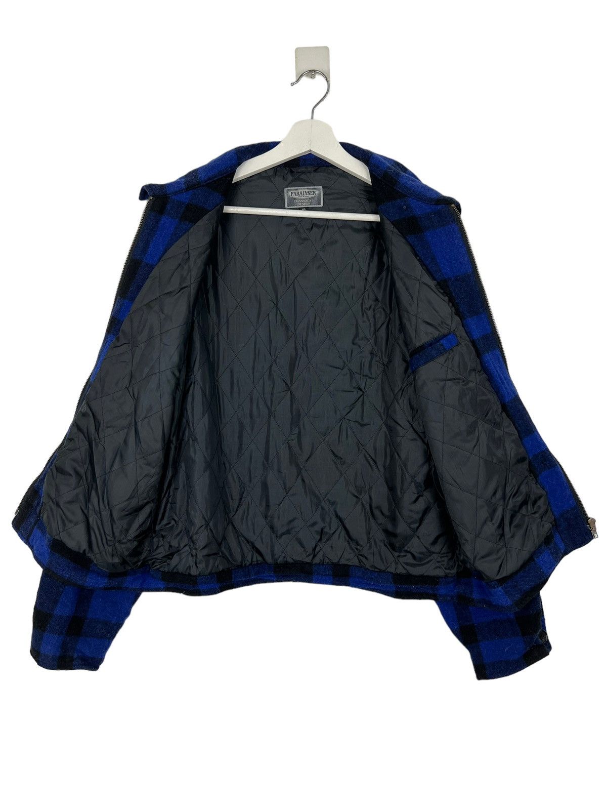 Japanese Brand 🔥 PARALYSEY PLAID WOOL JACKET Size US M / EU 48-50 / 2 - 5 Thumbnail