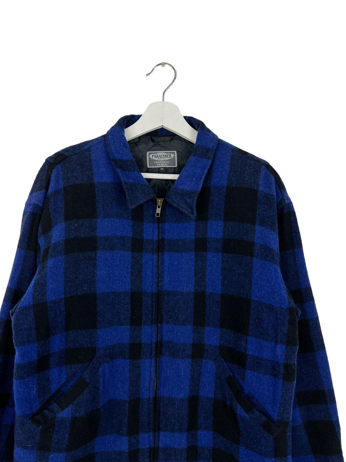 Japanese Brand 🔥 PARALYSEY PLAID WOOL JACKET Size US M / EU 48-50 / 2 - 3 Thumbnail