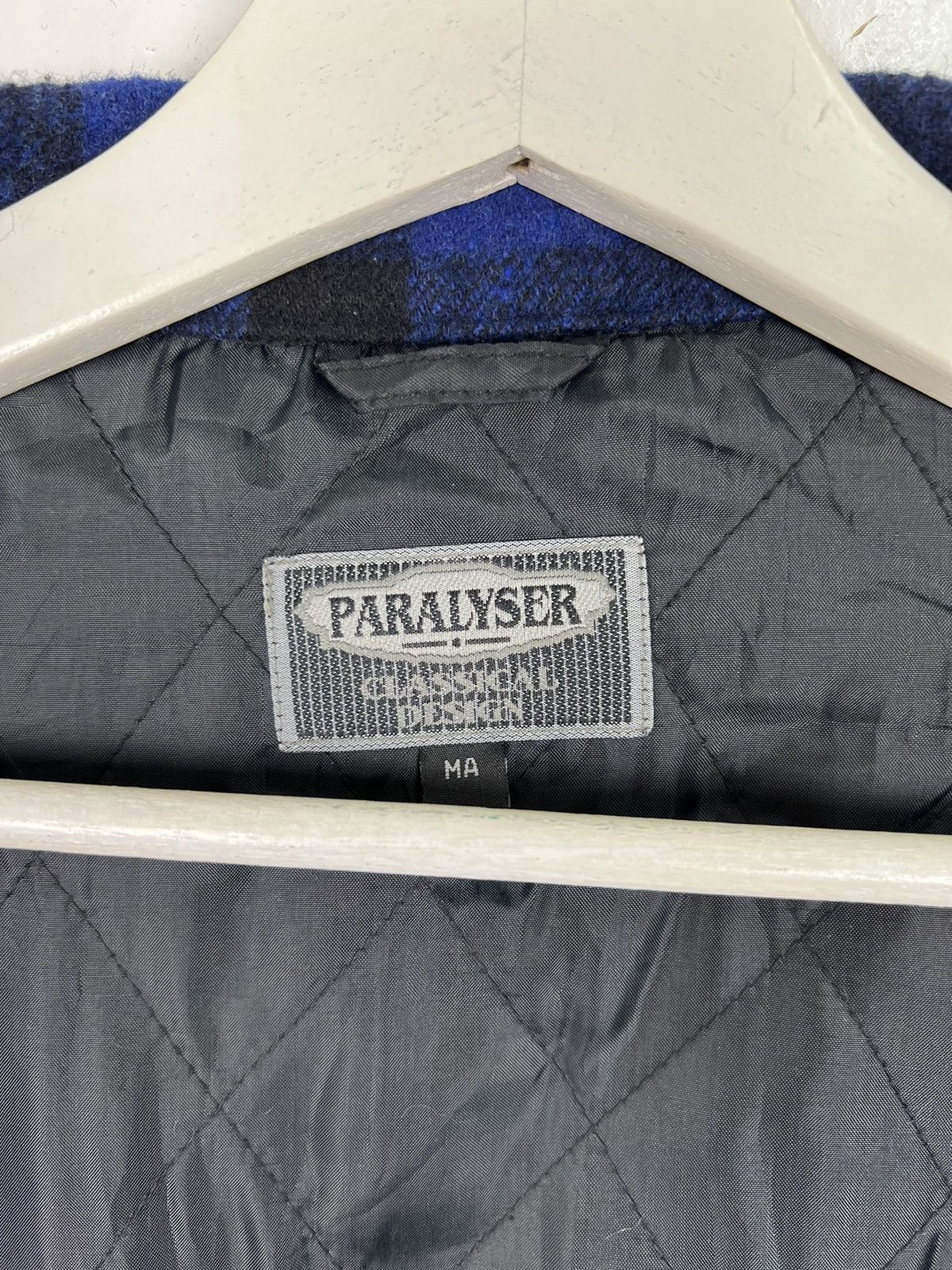 Japanese Brand 🔥 PARALYSEY PLAID WOOL JACKET Size US M / EU 48-50 / 2 - 8 Thumbnail