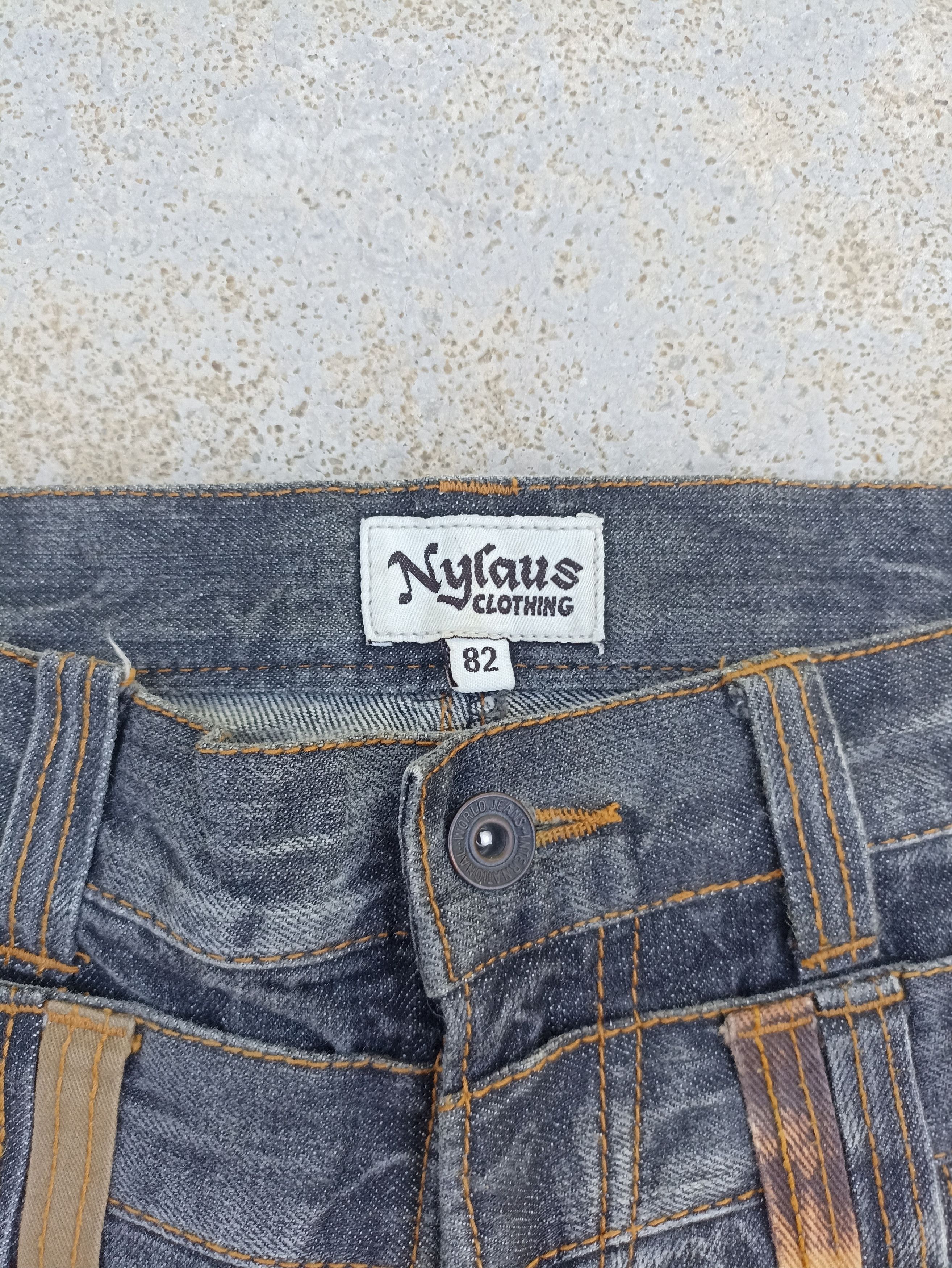 Beauty Beast Nylaus Jeans distressed double waist seditionaries Size US 32 / EU 48 - 7 Thumbnail