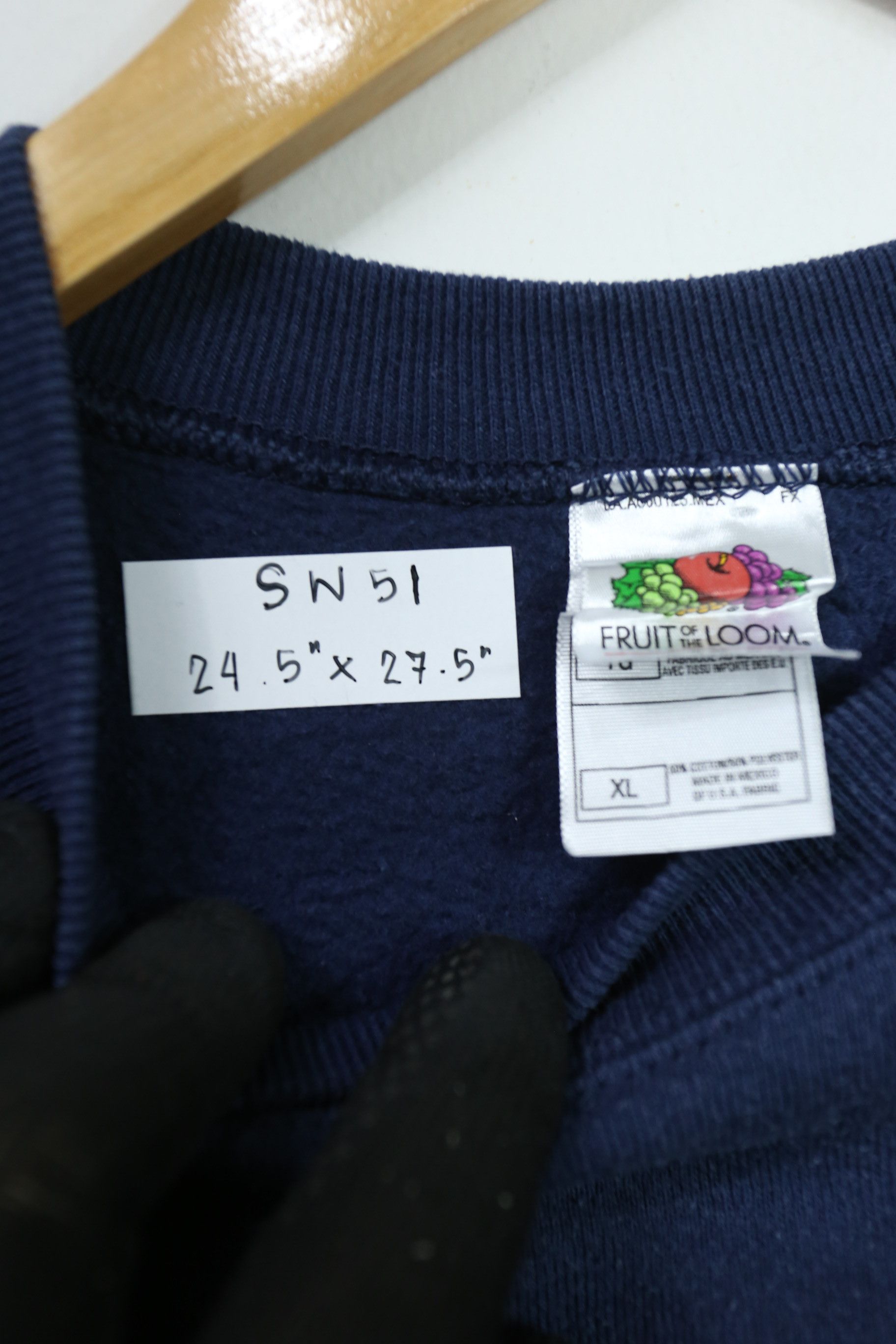 Fruit Of The Loom × Vintage SW51 Washington DC USA Sweater (XL) Size US XL / EU 56 / 4 - 4 Thumbnail