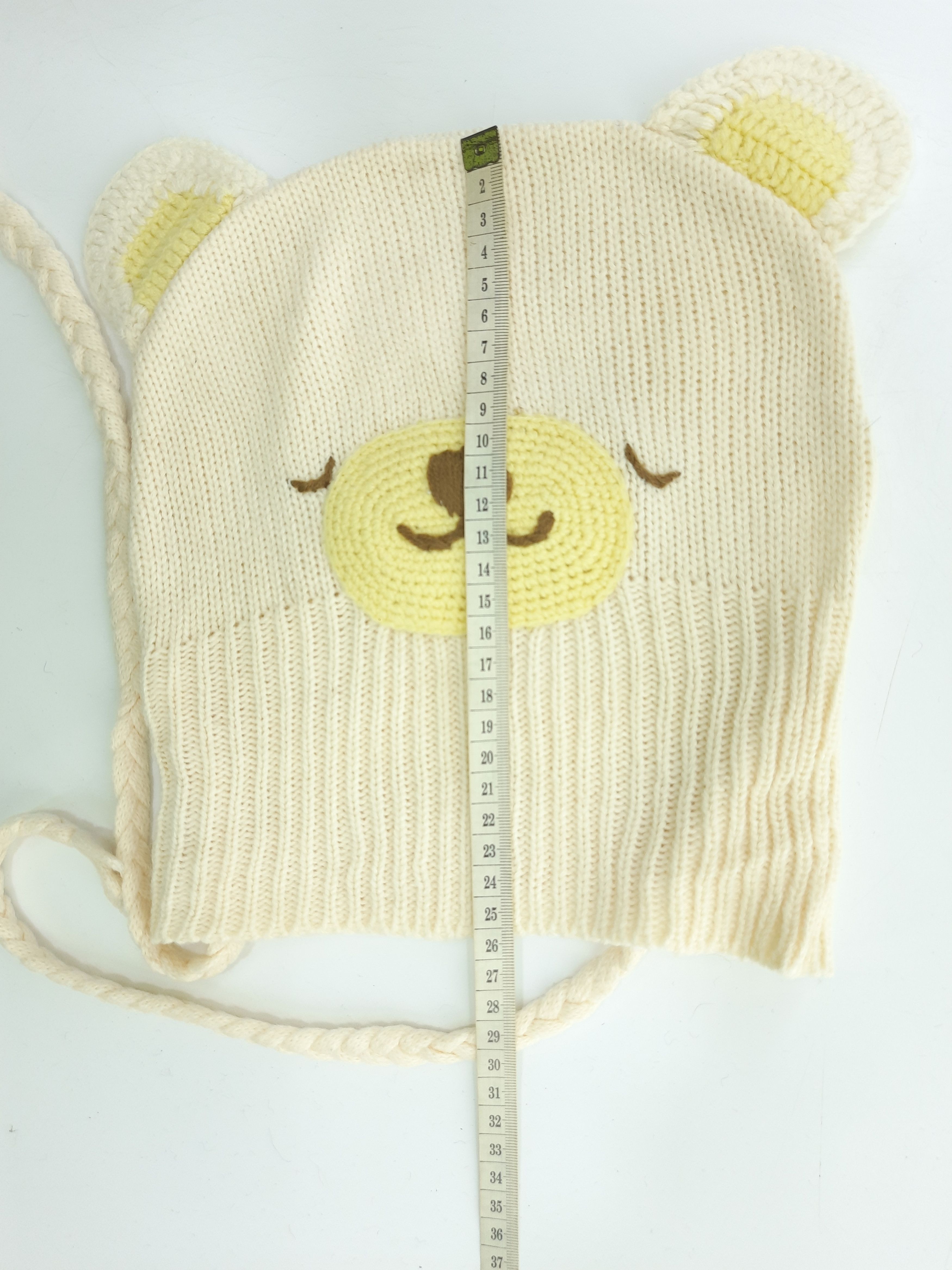 Japanese Brand × Vintage Bear Face Knitted Design Beanie/Snowcap/Cap/Hat = BN140 Size ONE SIZE - 8 Thumbnail