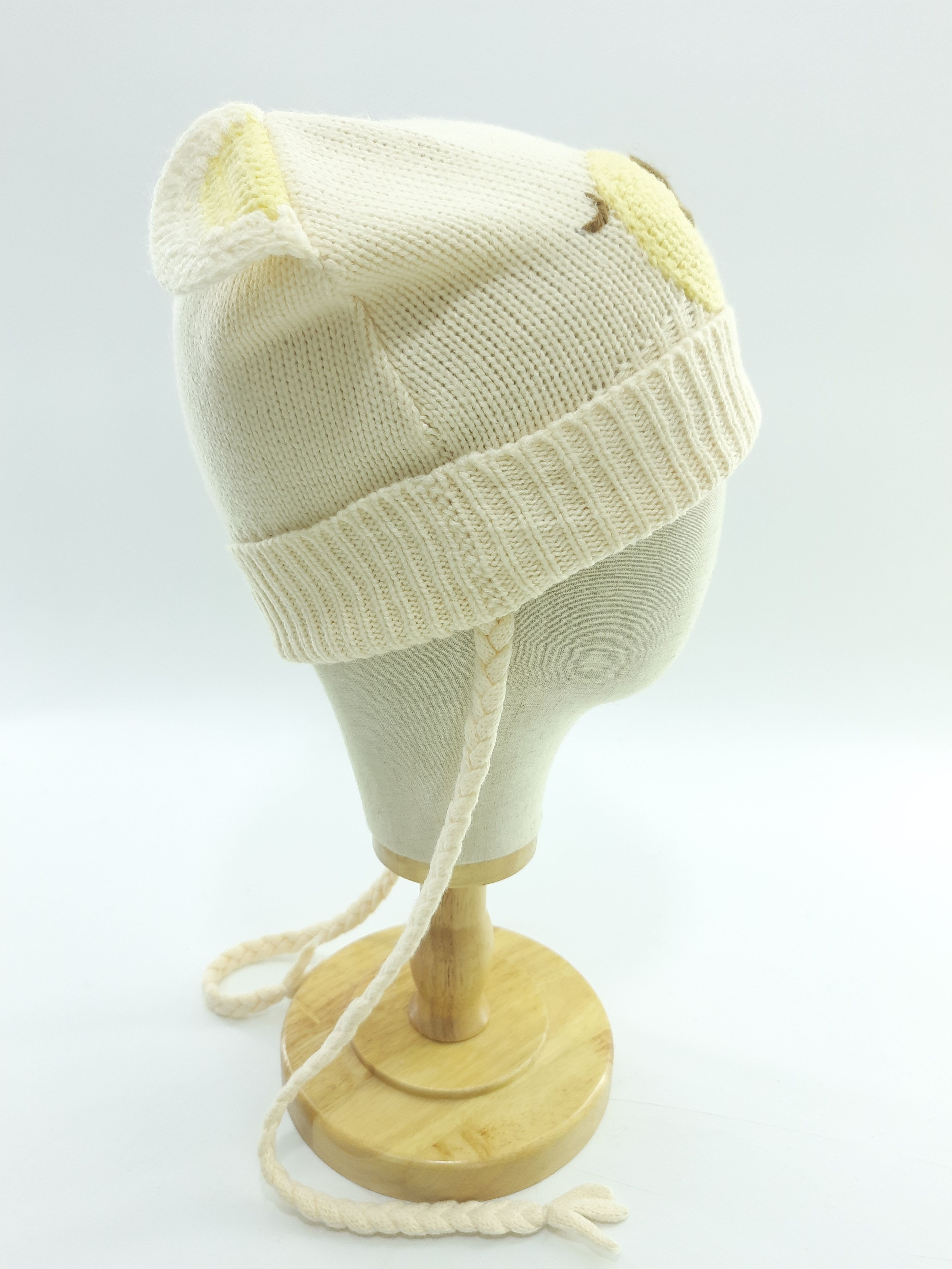 Japanese Brand × Vintage Bear Face Knitted Design Beanie/Snowcap/Cap/Hat = BN140 Size ONE SIZE - 5 Thumbnail