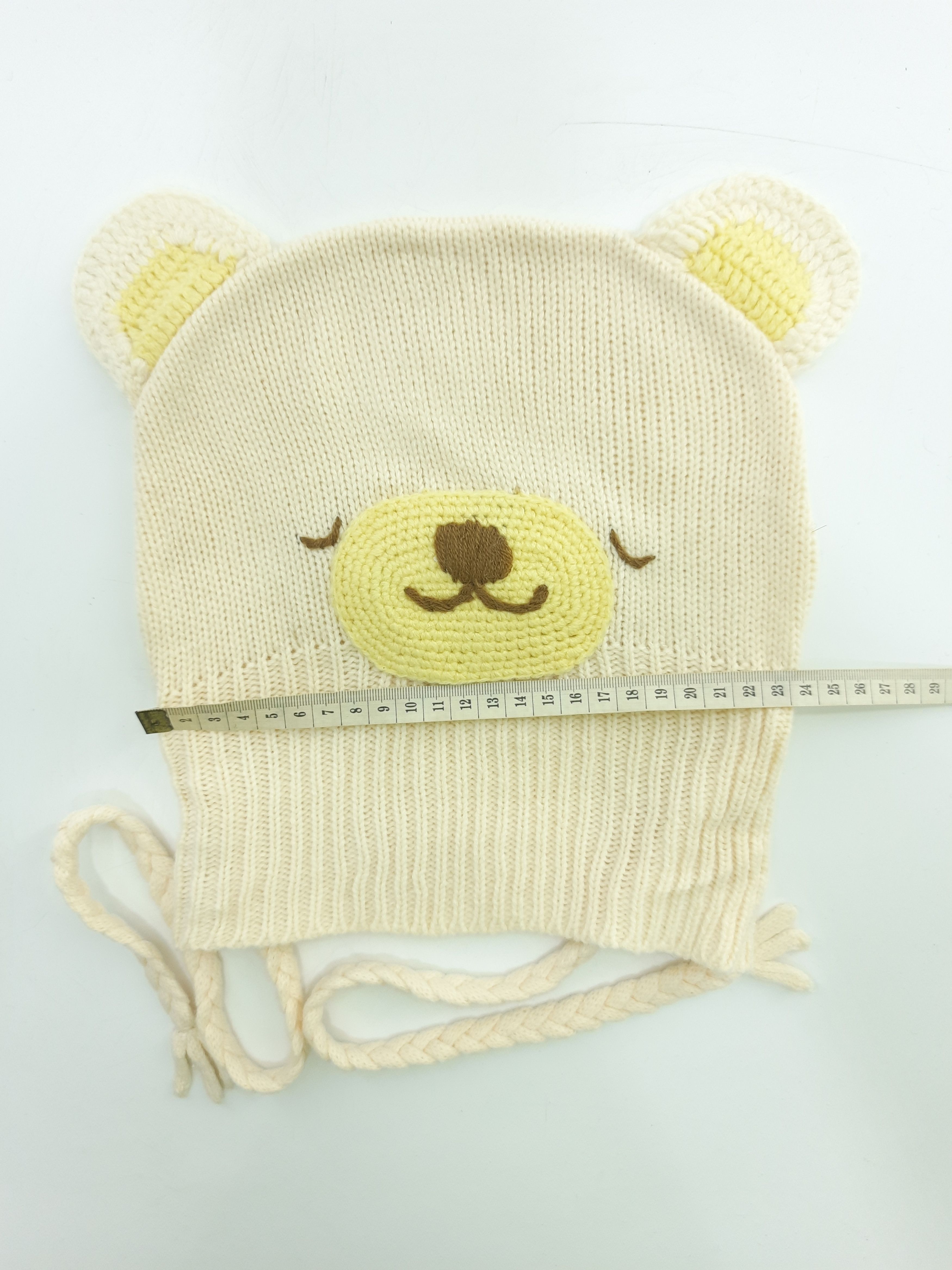 Japanese Brand × Vintage Bear Face Knitted Design Beanie/Snowcap/Cap/Hat = BN140 Size ONE SIZE - 6 Thumbnail