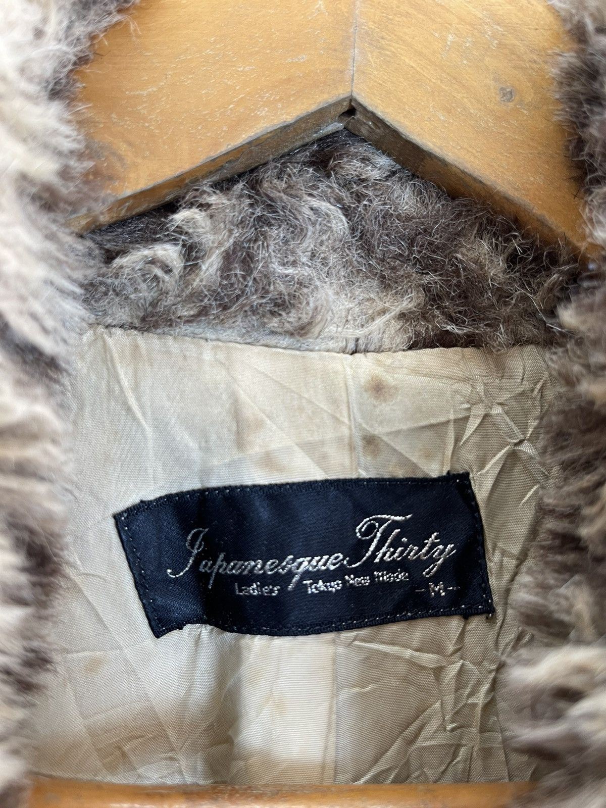 Japanese Brand 🚨DOPE❌VTG 80’s LUXURY MINK FUR LONG COAT LEOPARD Size US L / EU 52-54 / 3 - 8 Thumbnail