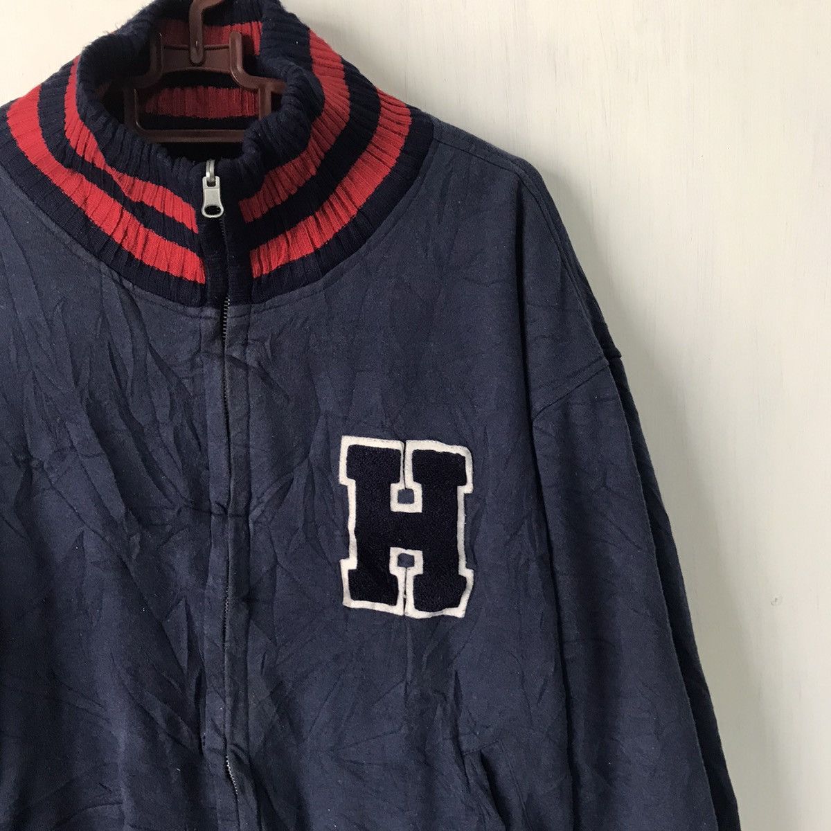 Japanese Brand 💥Steals💥Lock Heaven Reversable Motor Oil Jacket Size US L / EU 52-54 / 3 - 14 Thumbnail