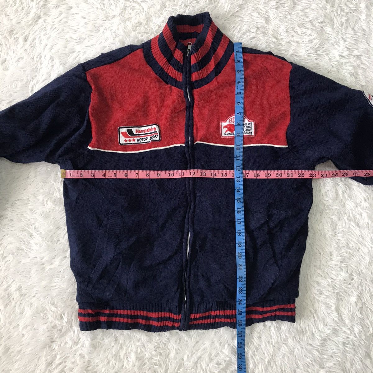 Japanese Brand 💥Steals💥Lock Heaven Reversable Motor Oil Jacket Size US L / EU 52-54 / 3 - 23 Thumbnail