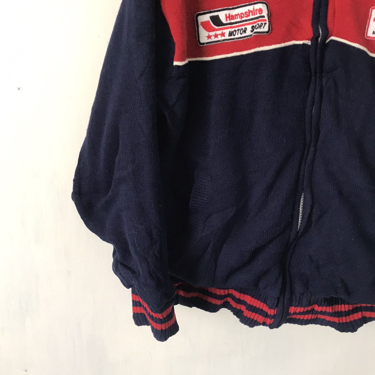 Japanese Brand 💥Steals💥Lock Heaven Reversable Motor Oil Jacket Size US L / EU 52-54 / 3 - 8 Thumbnail
