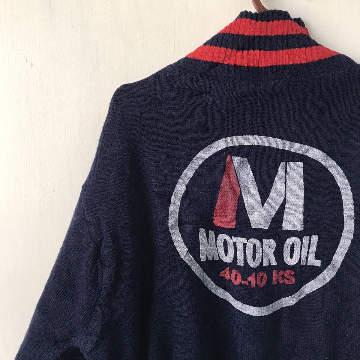Japanese Brand 💥Steals💥Lock Heaven Reversable Motor Oil Jacket Size US L / EU 52-54 / 3 - 9 Thumbnail