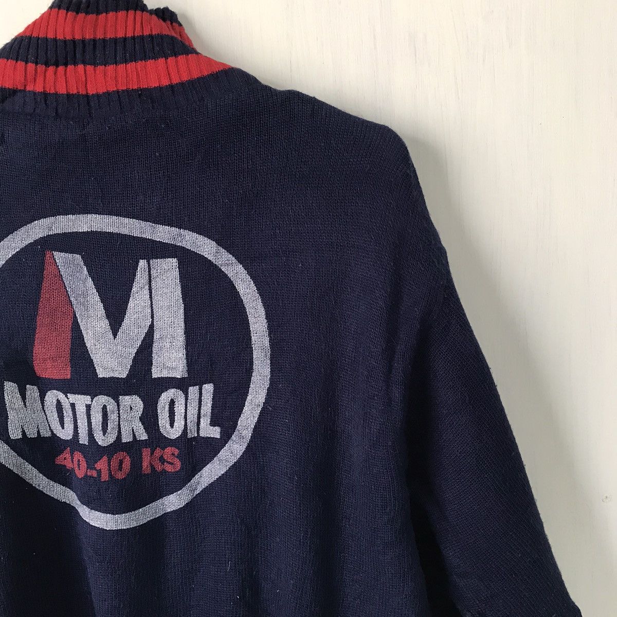 Japanese Brand 💥Steals💥Lock Heaven Reversable Motor Oil Jacket Size US L / EU 52-54 / 3 - 10 Thumbnail