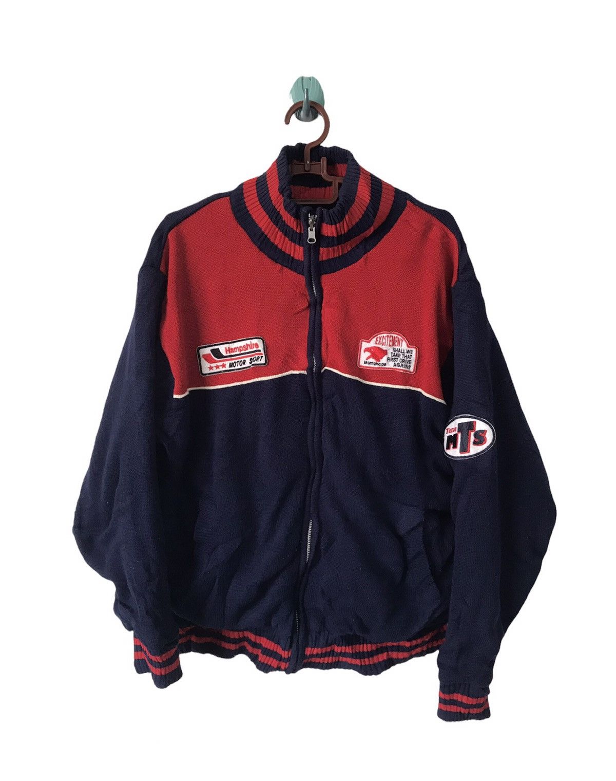 Japanese Brand 💥Steals💥Lock Heaven Reversable Motor Oil Jacket Size US L / EU 52-54 / 3 - 1 Thumbnail