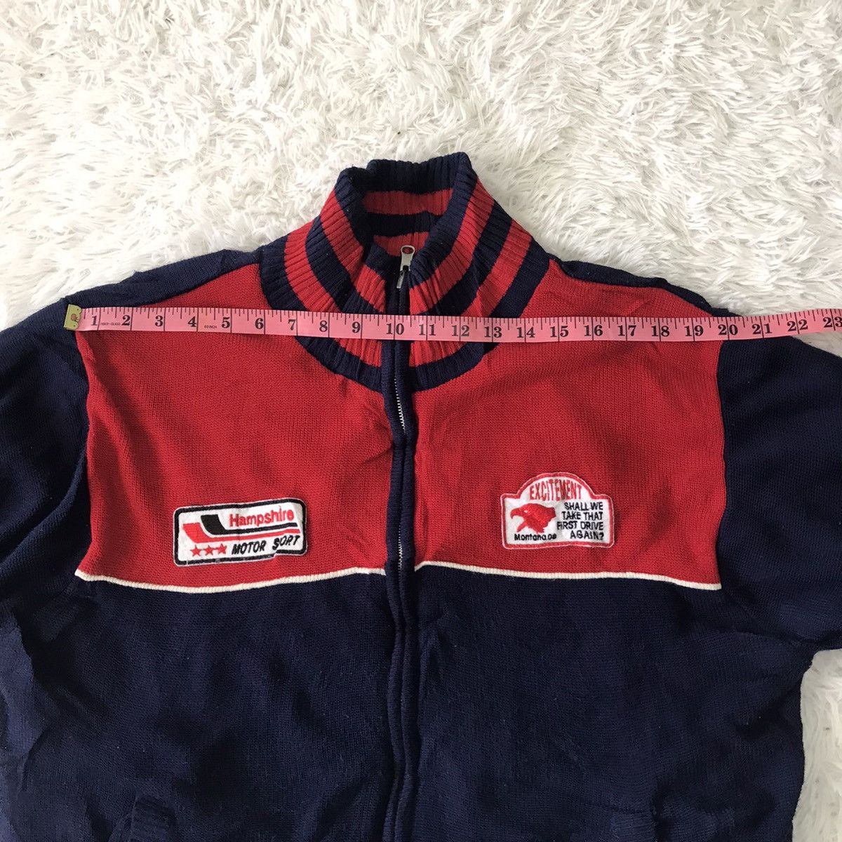 Japanese Brand 💥Steals💥Lock Heaven Reversable Motor Oil Jacket Size US L / EU 52-54 / 3 - 24 Thumbnail