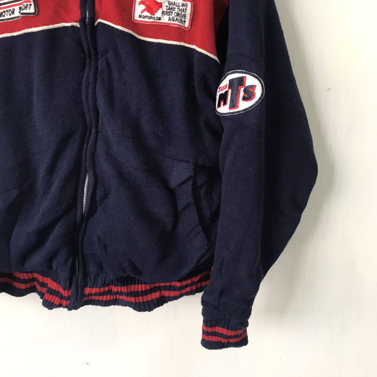 Japanese Brand 💥Steals💥Lock Heaven Reversable Motor Oil Jacket Size US L / EU 52-54 / 3 - 7 Thumbnail