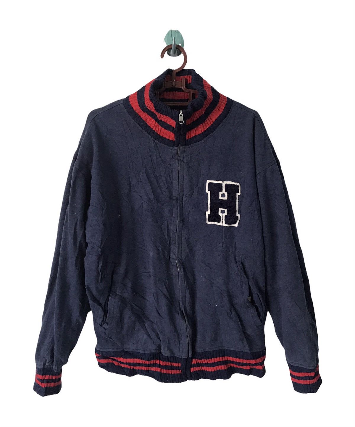 Japanese Brand 💥Steals💥Lock Heaven Reversable Motor Oil Jacket Size US L / EU 52-54 / 3 - 3 Thumbnail